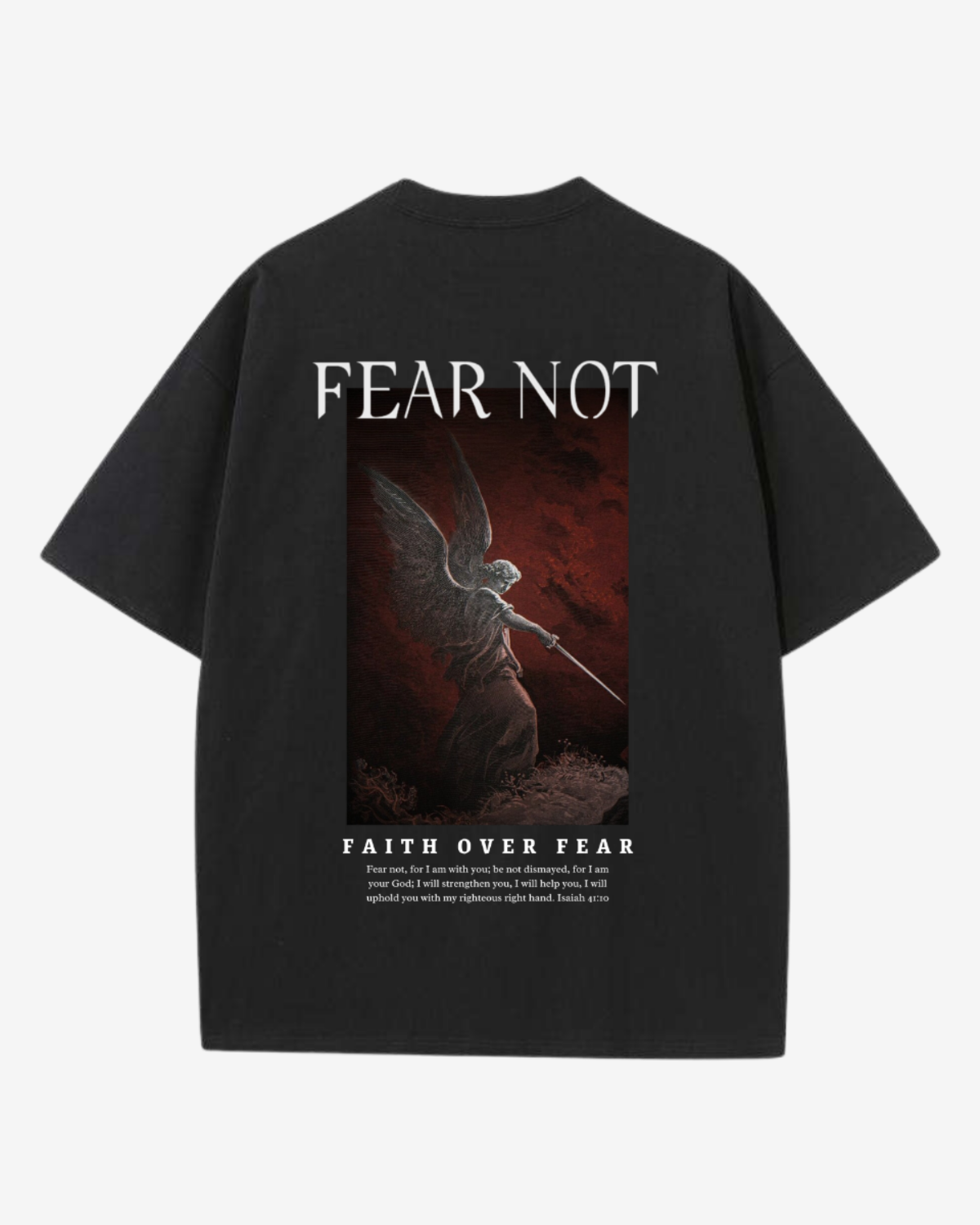 Faith Over Fear Shirt - Black