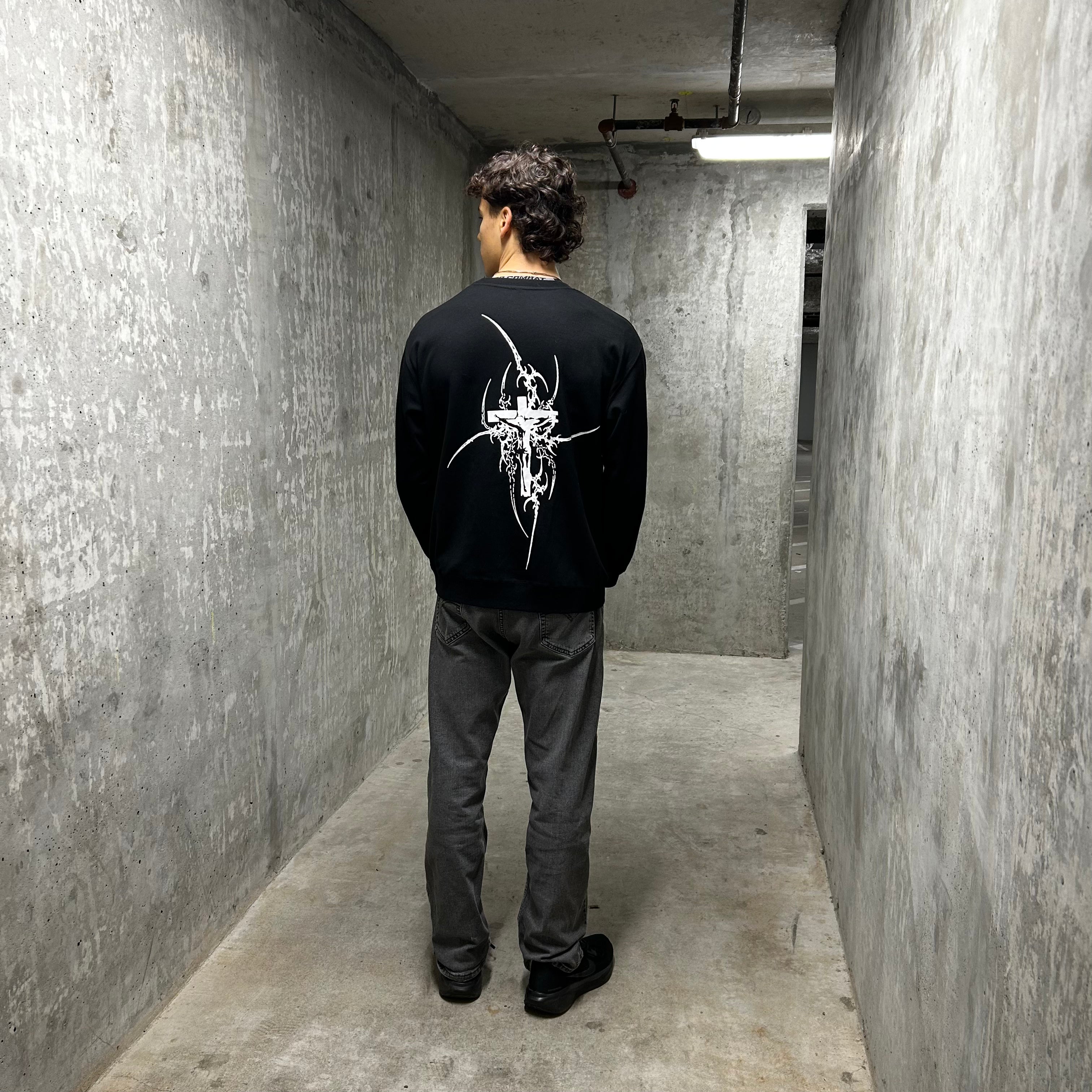 Eternal Life Crewneck - Black