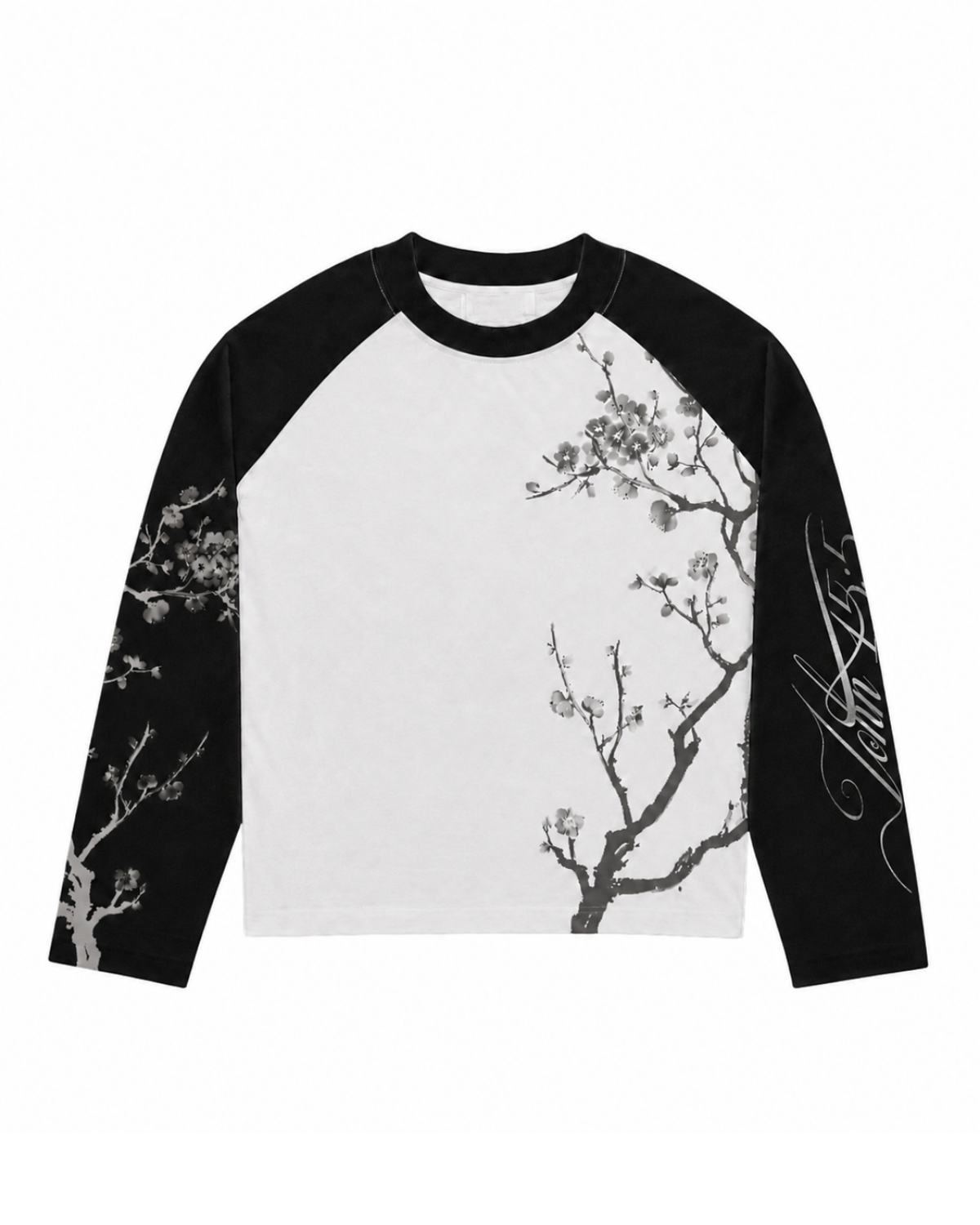 John 15:5 Longsleeve - Black/White