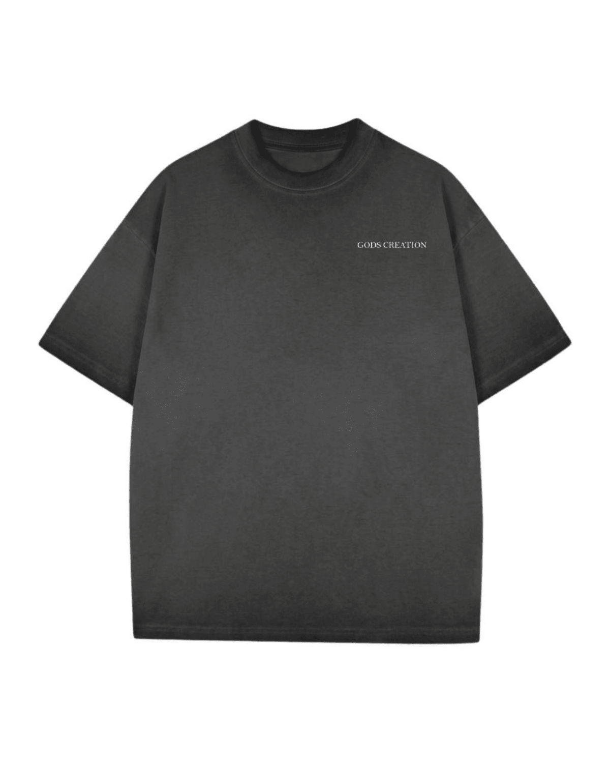 Archangel Michael Shirt - Dark Grey Wash - Gods Creation