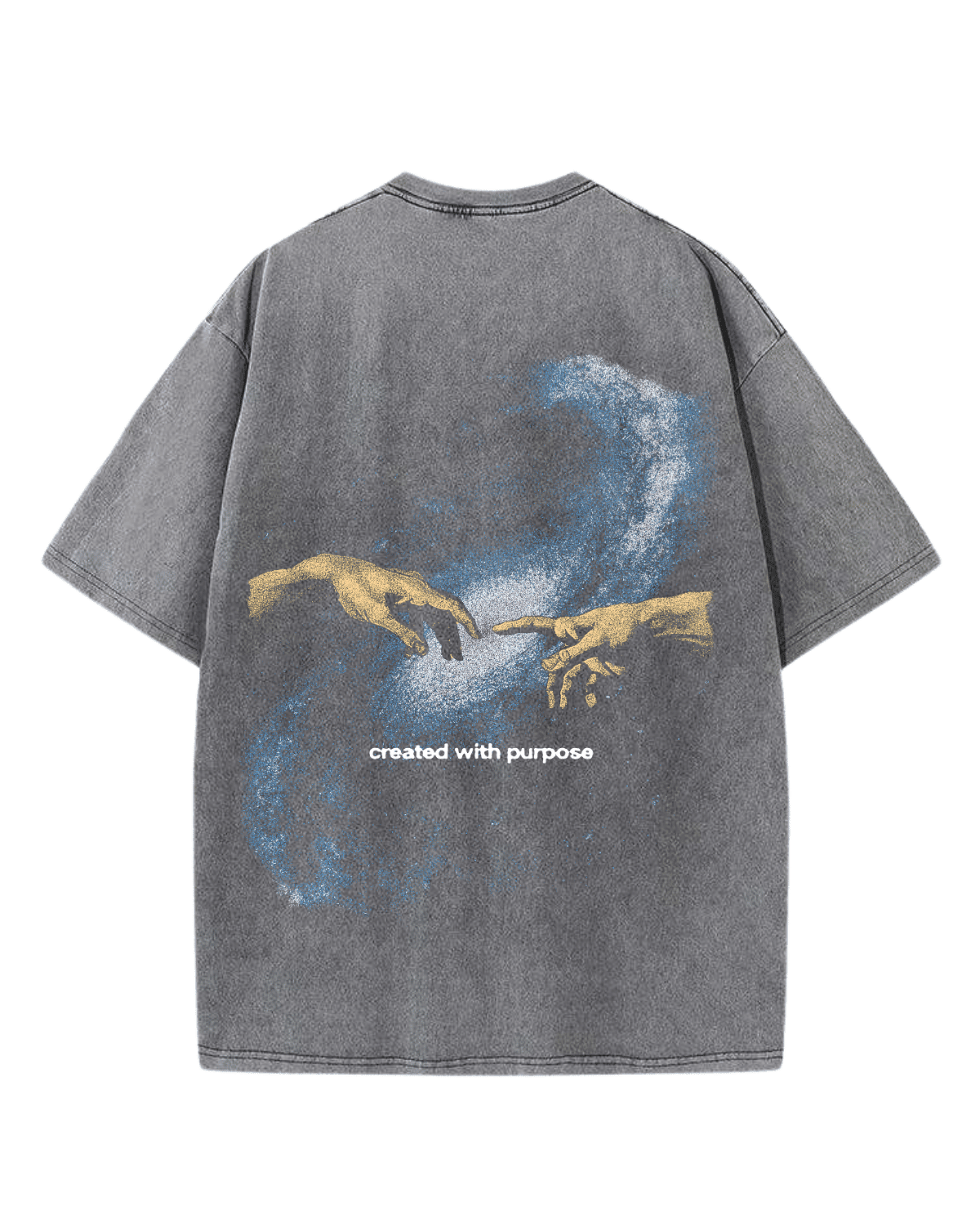 Created With Purpose Shirt - Acid Grey - Gods Creation