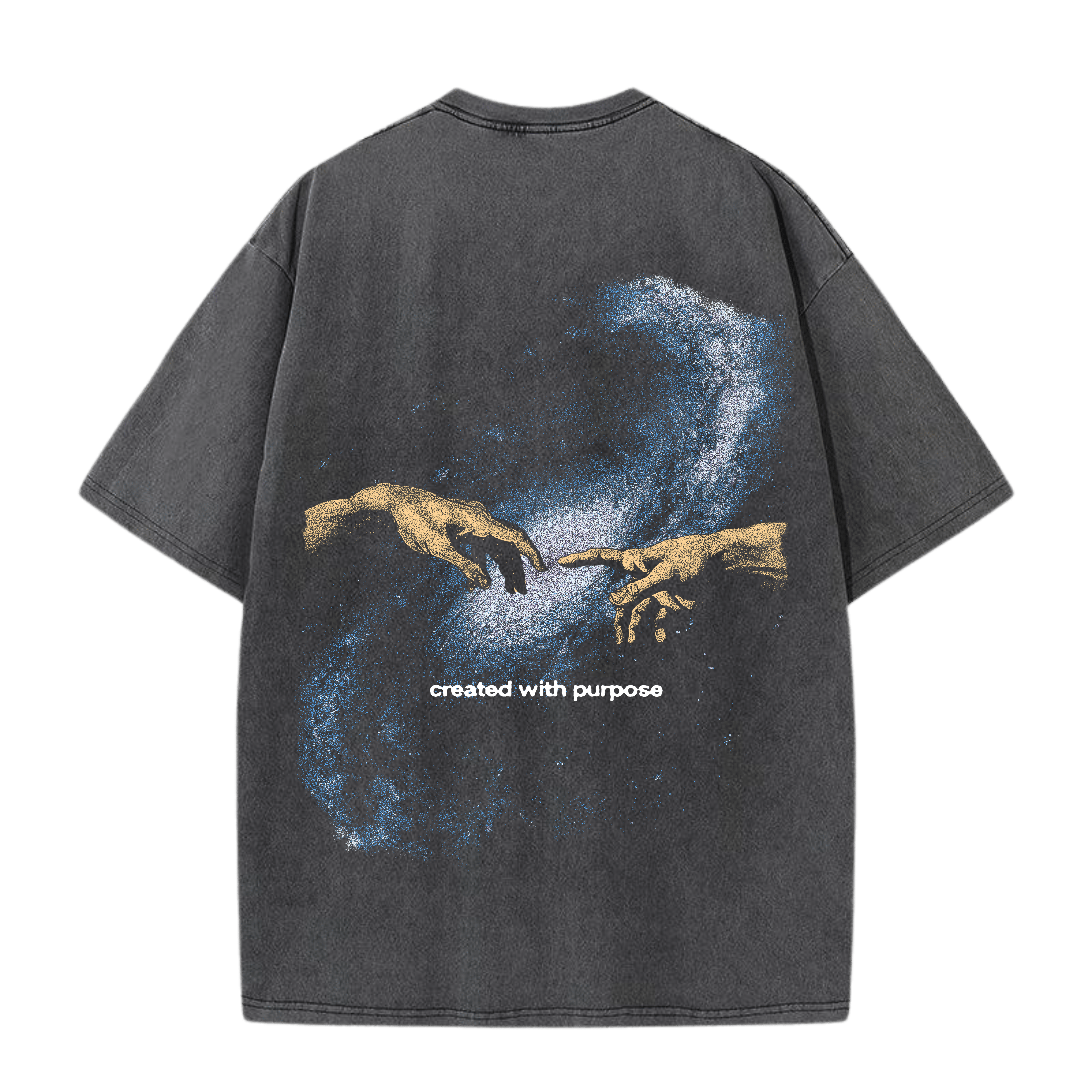 Created With Purpose Shirt - Acid Grey - Gods Creation