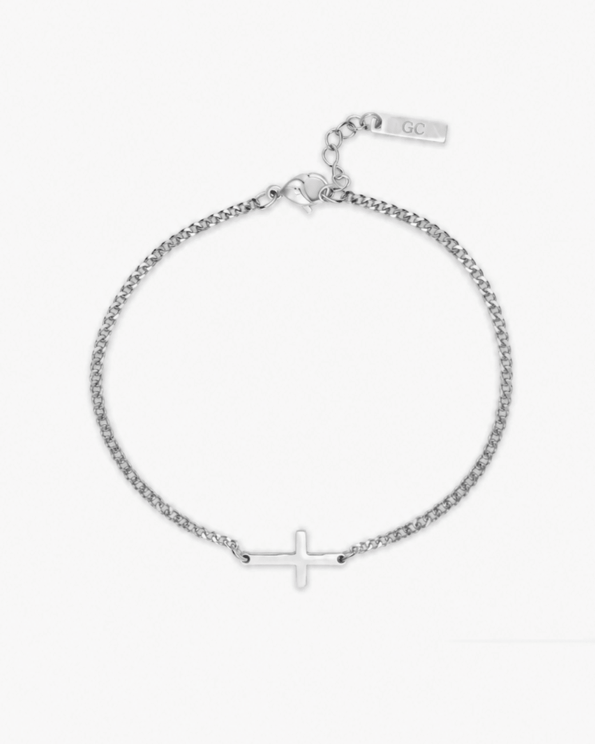 Cross Bracelet - Silver - Gods Creation
