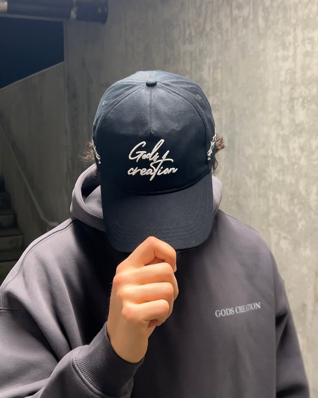 Crown Of Thorns Hat - Black - Gods Creation