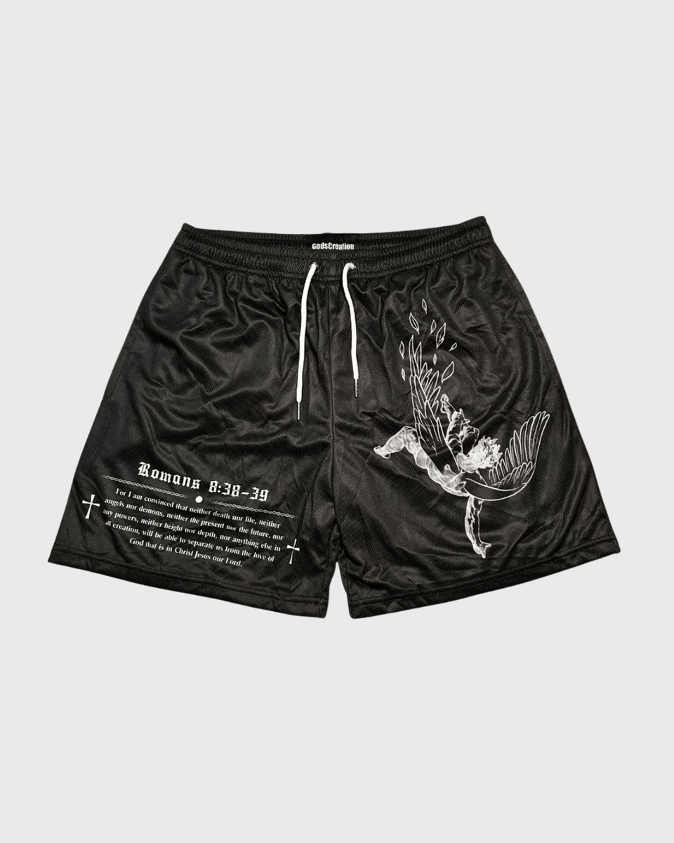 Fallen Angel Shorts - Black