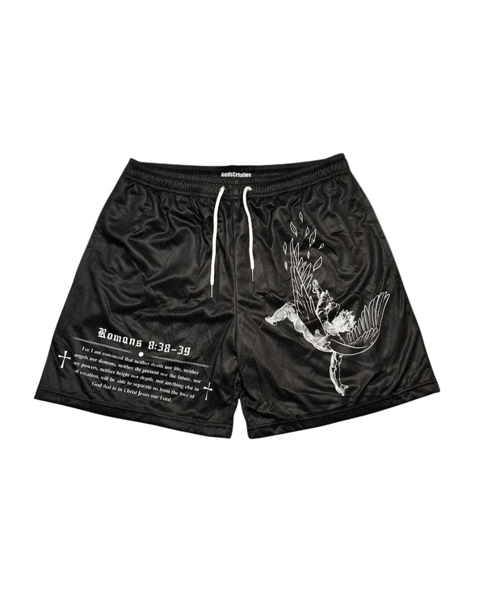 Fallen Angel Shorts - Black