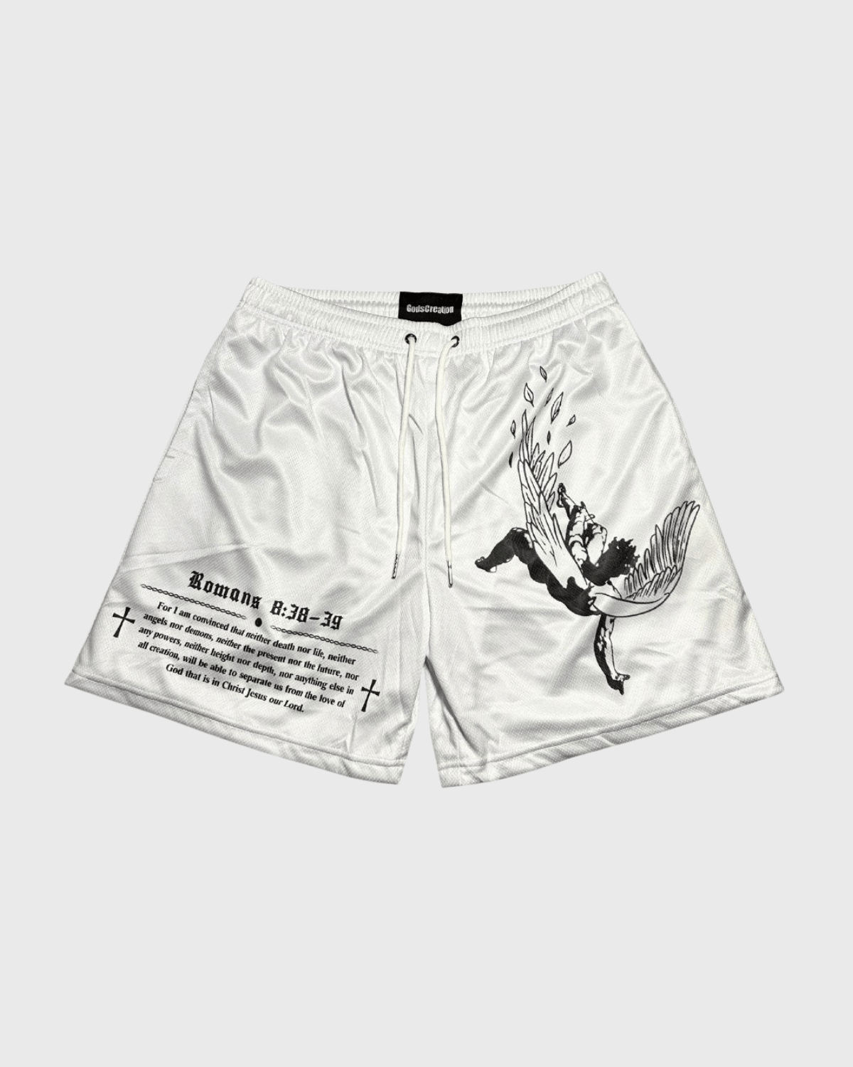 Fallen Angel Shorts - White