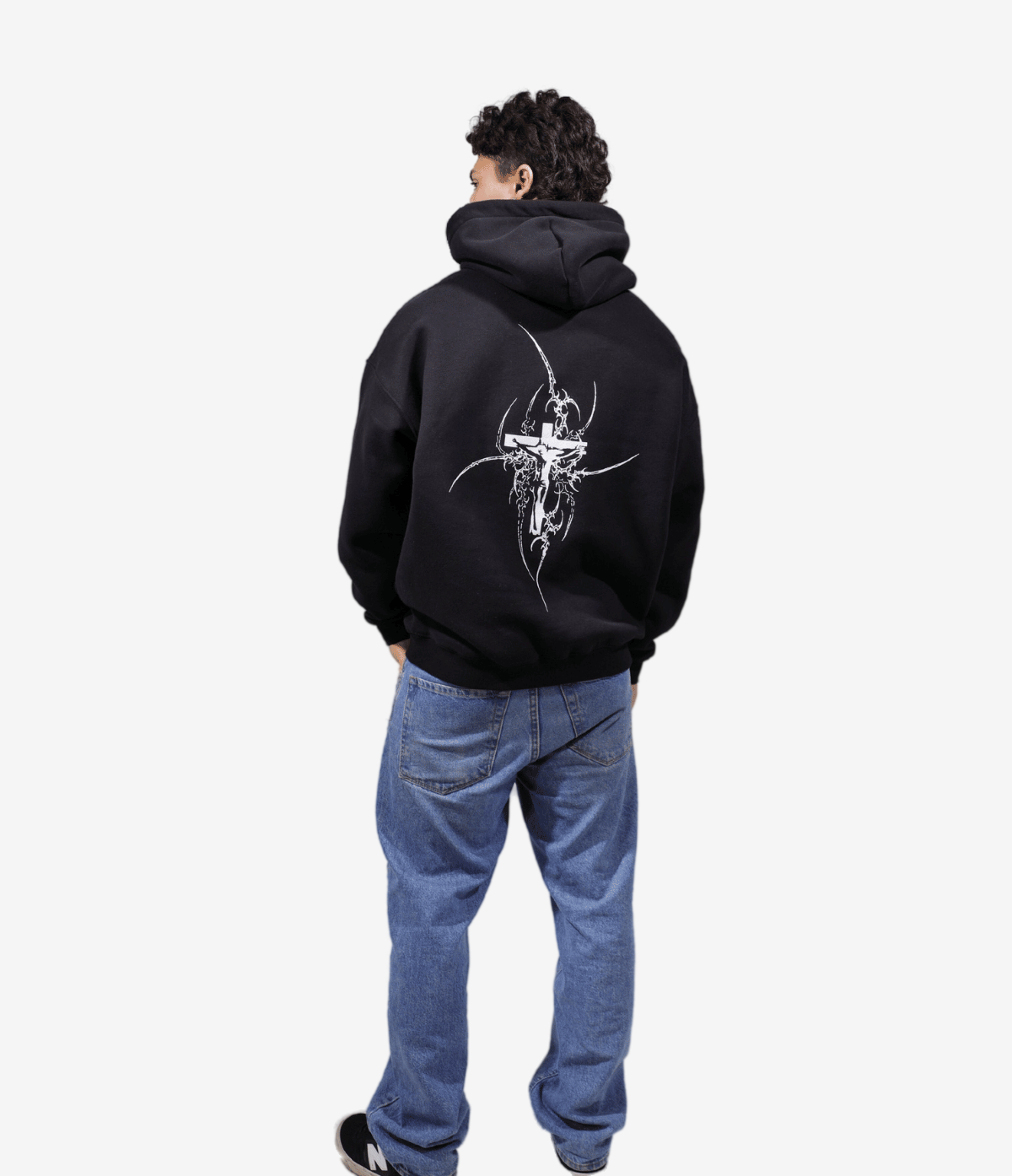 Eternal Life Hoodie on model