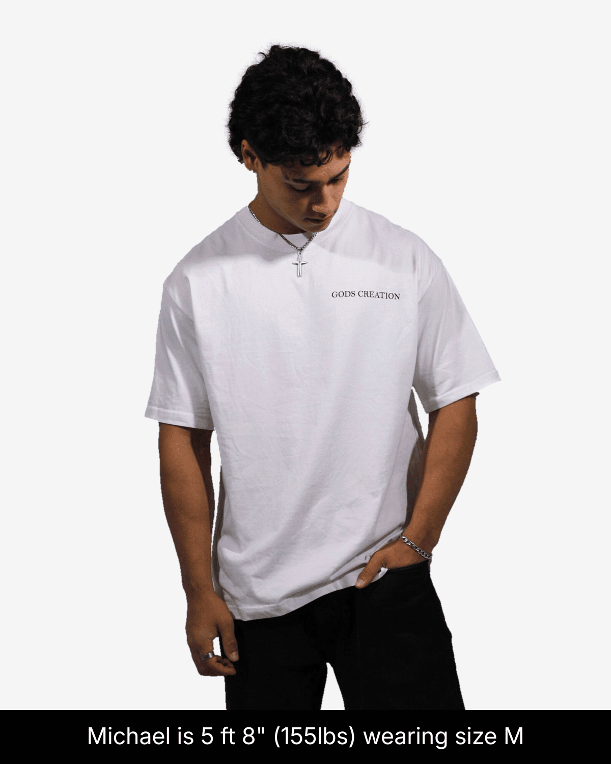 Shield Of Light Shirt - White - Gods Creation