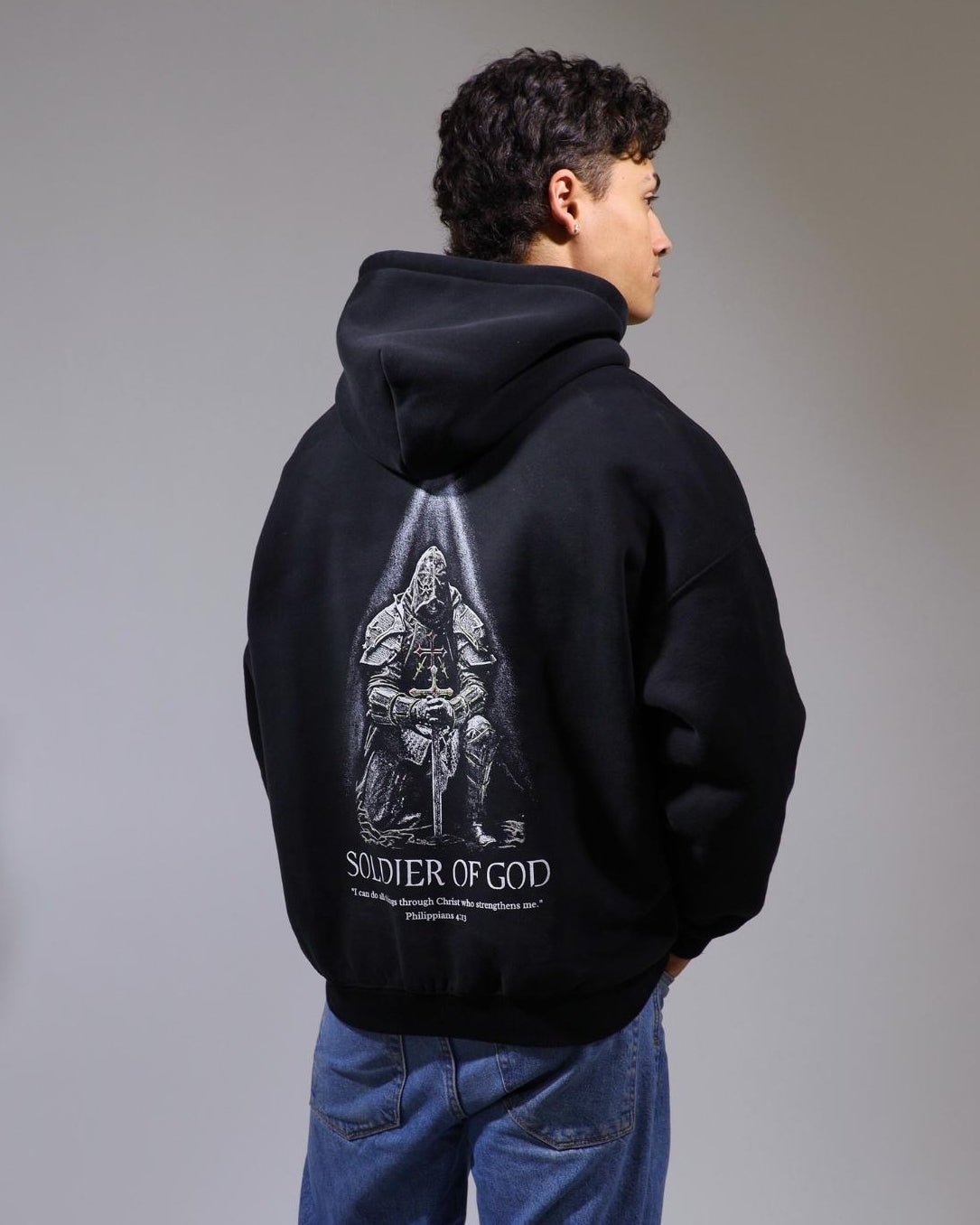 Soldier Of God Hoodie - Gods Creation