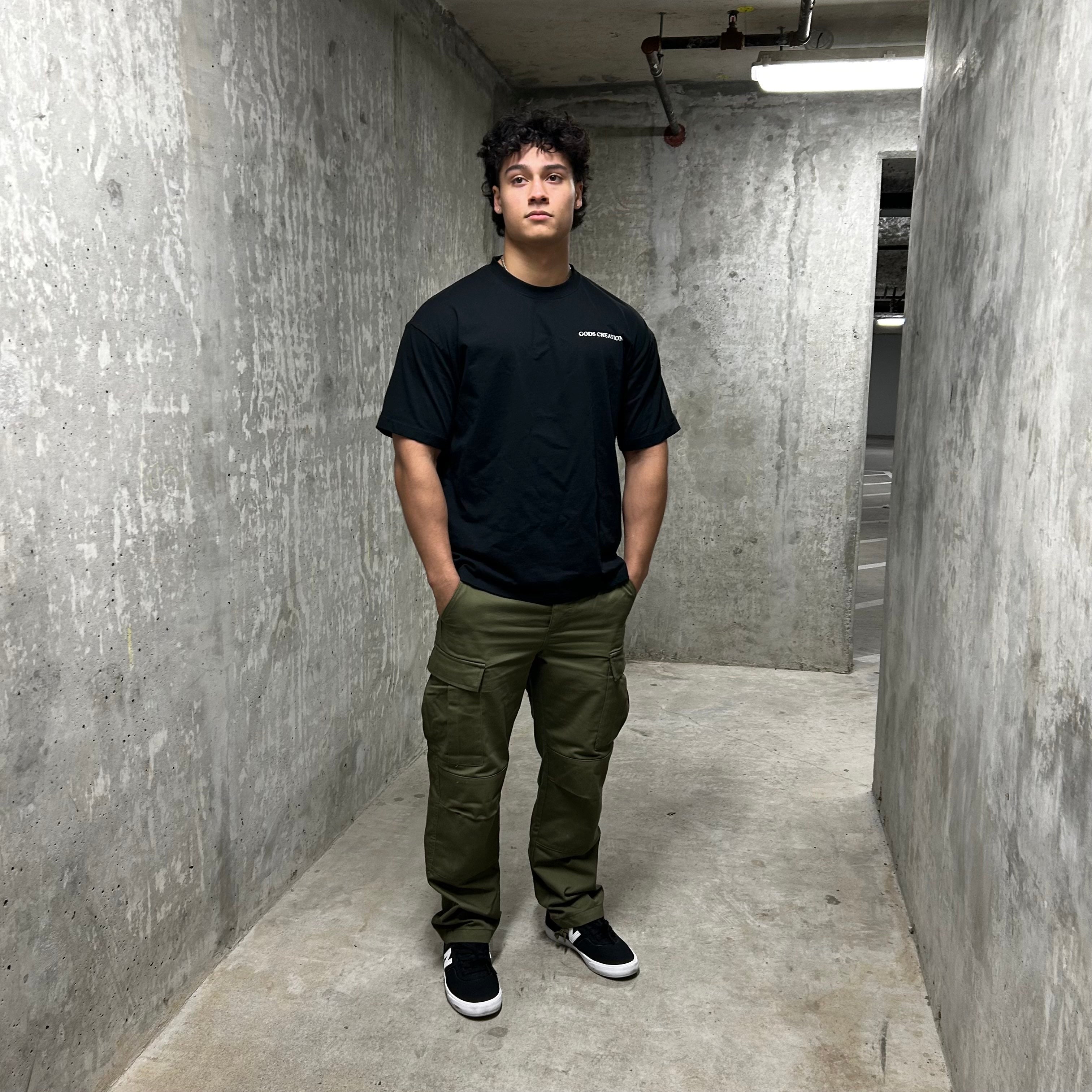 Solider Of God Shirt - Black - Gods Creation