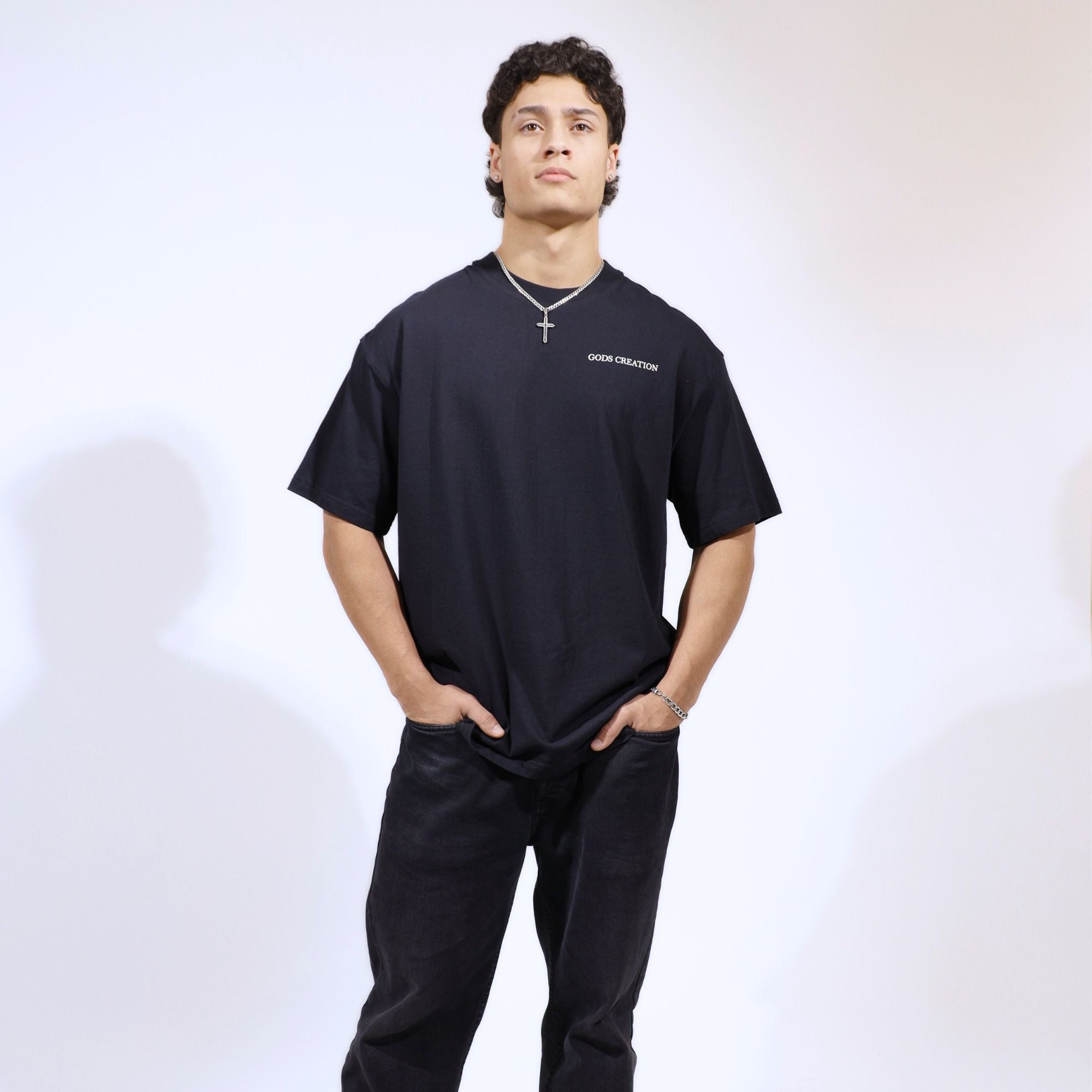 Strength In Christ Shirt - Black - Gods Creation