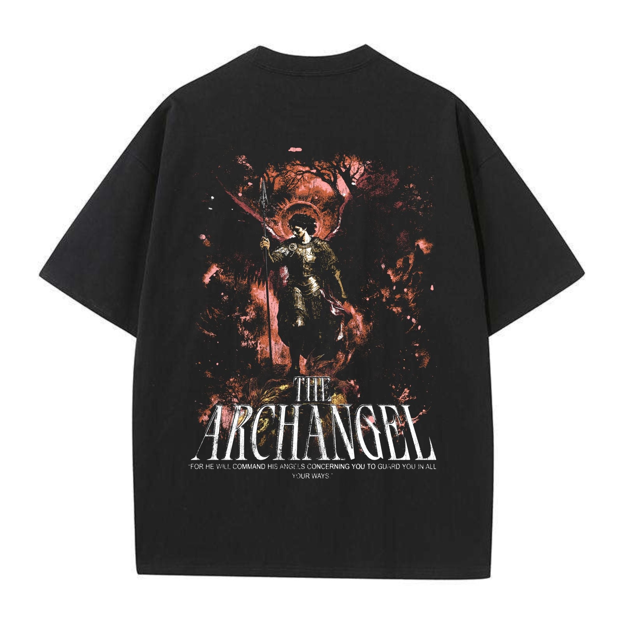 The Archangel Shirt - Black - Gods Creation