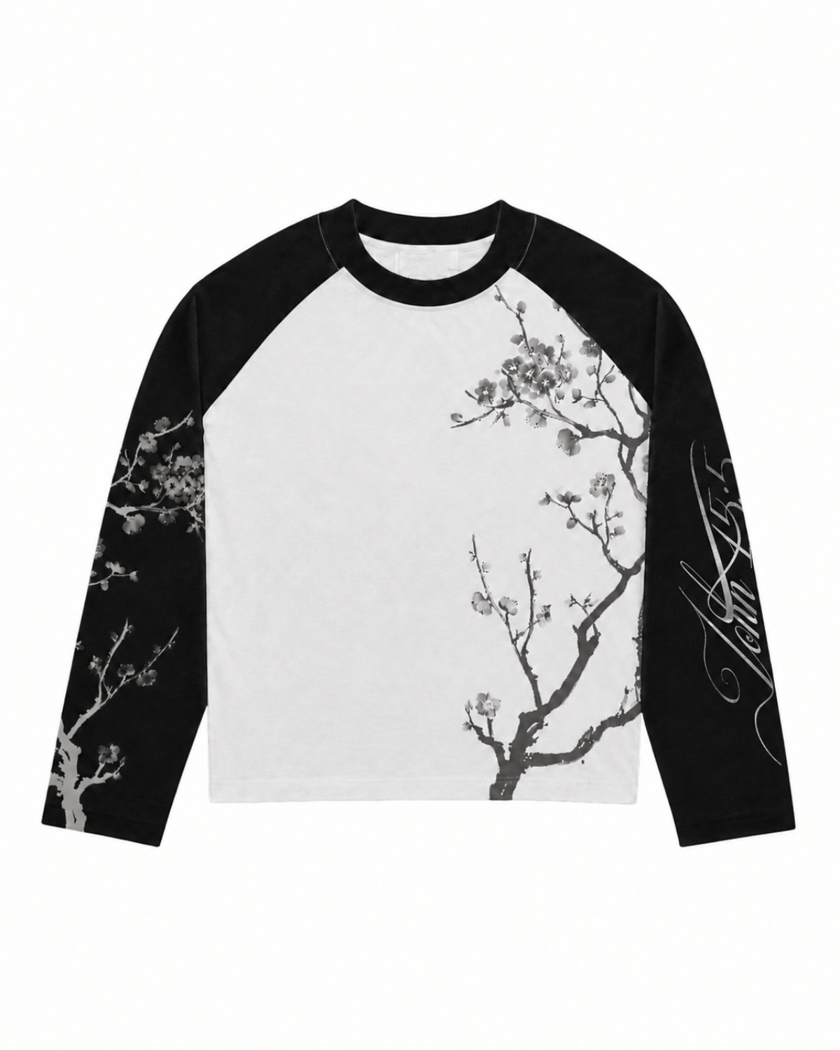 John 15:5 Longsleeve - Black/White