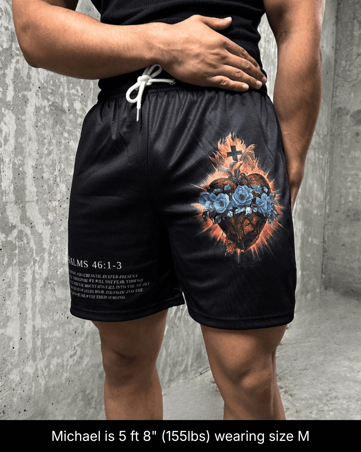 Heart Of Faith Shorts - Black