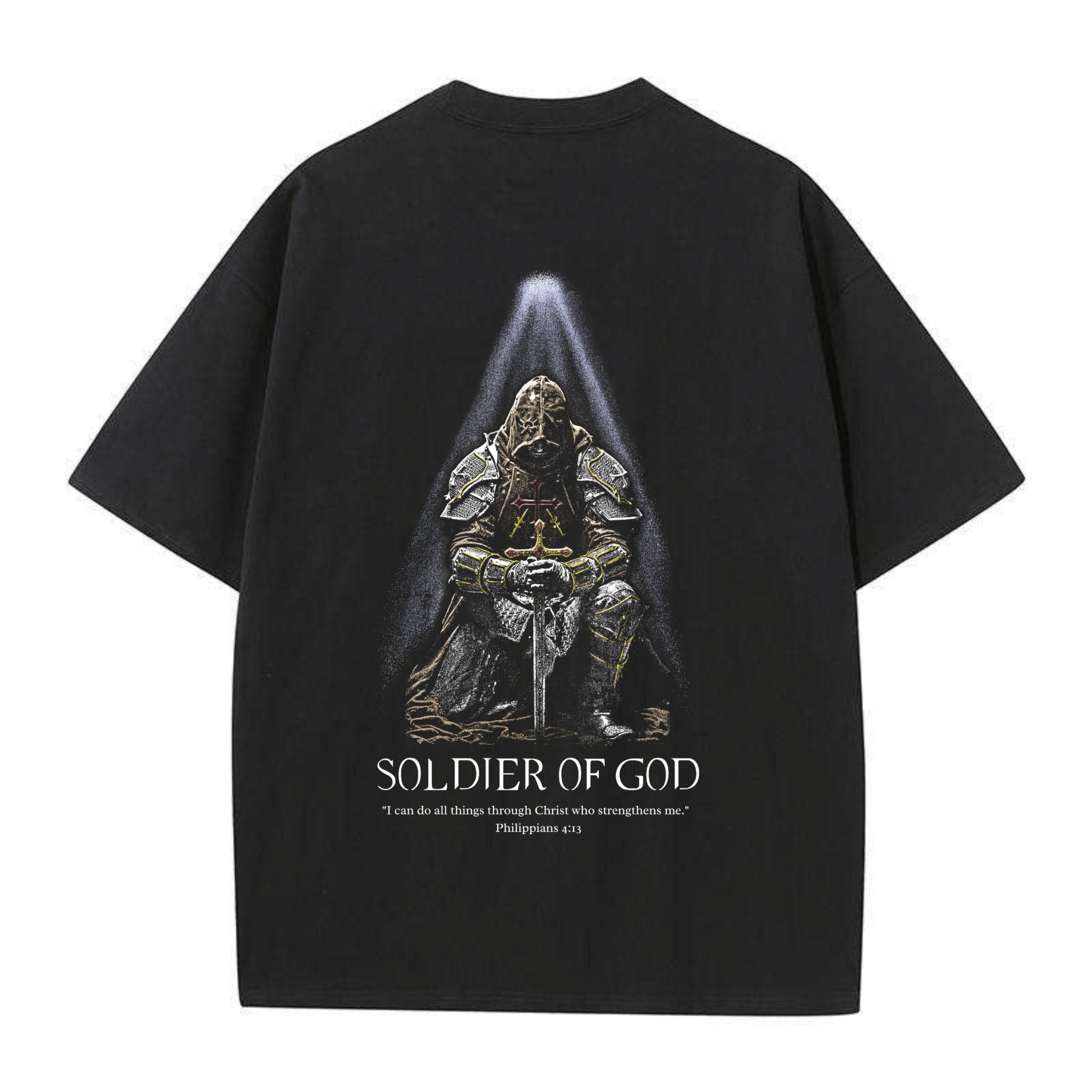 Soldier Of God Shirt - Black