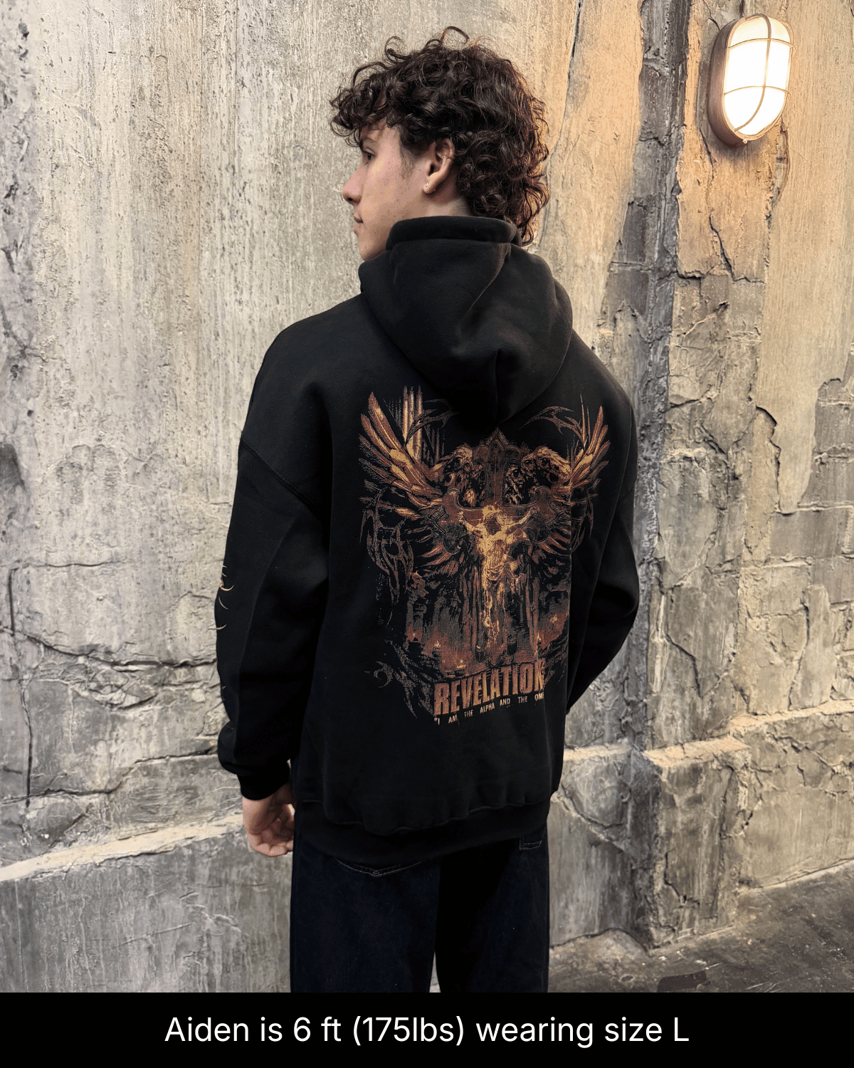 Alpha And The Omega Hoodie - Gods Creation