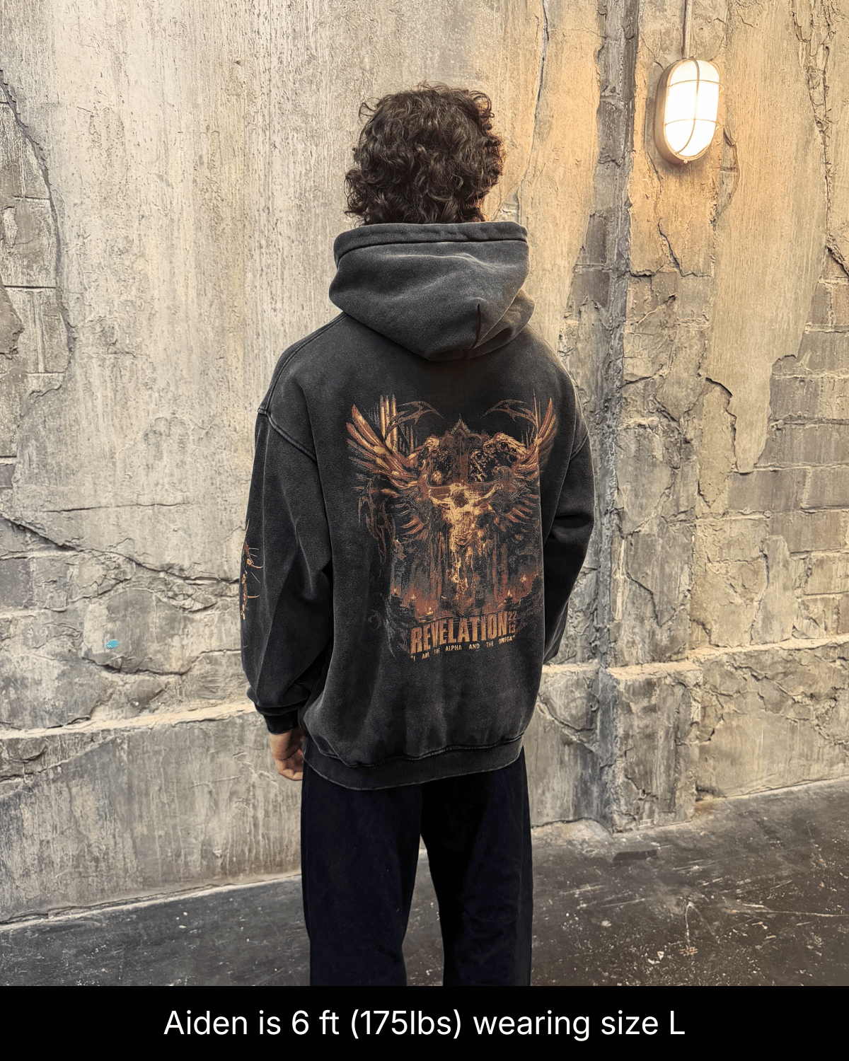 Alpha And The Omega Hoodie - Gods Creation