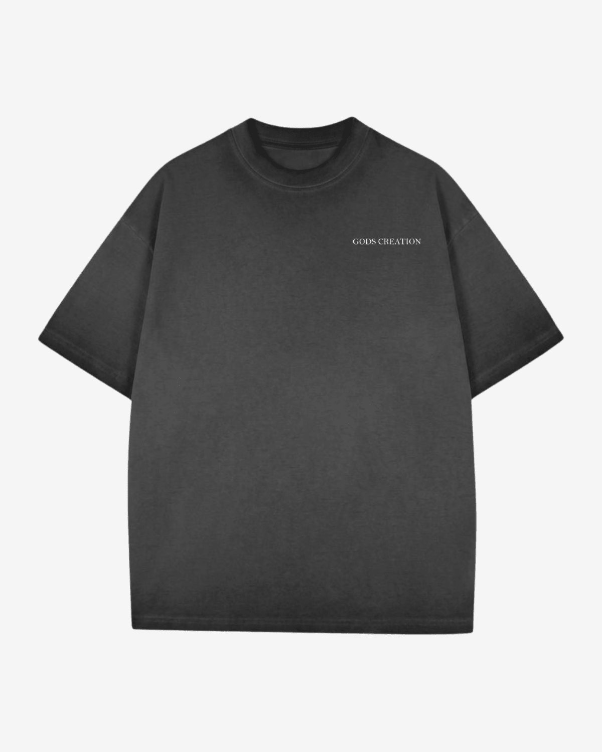 Archangel Michael Shirt - Dark Grey Wash - Gods Creation