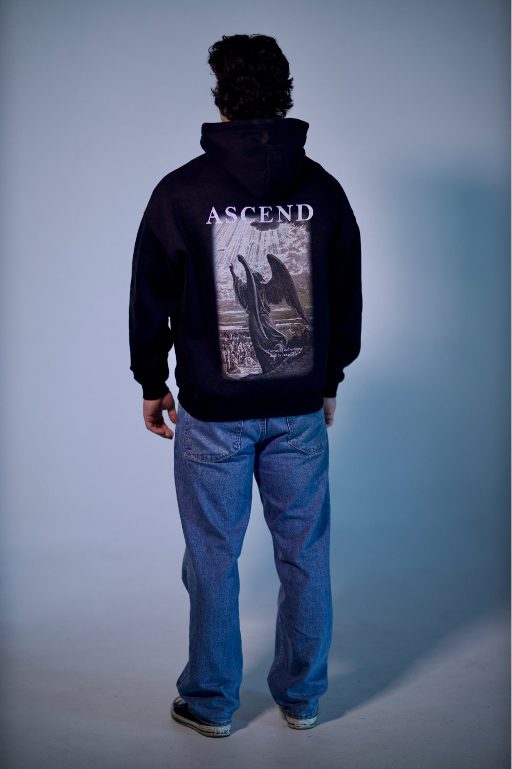 Ascend Hoodie - Black - Gods Creation