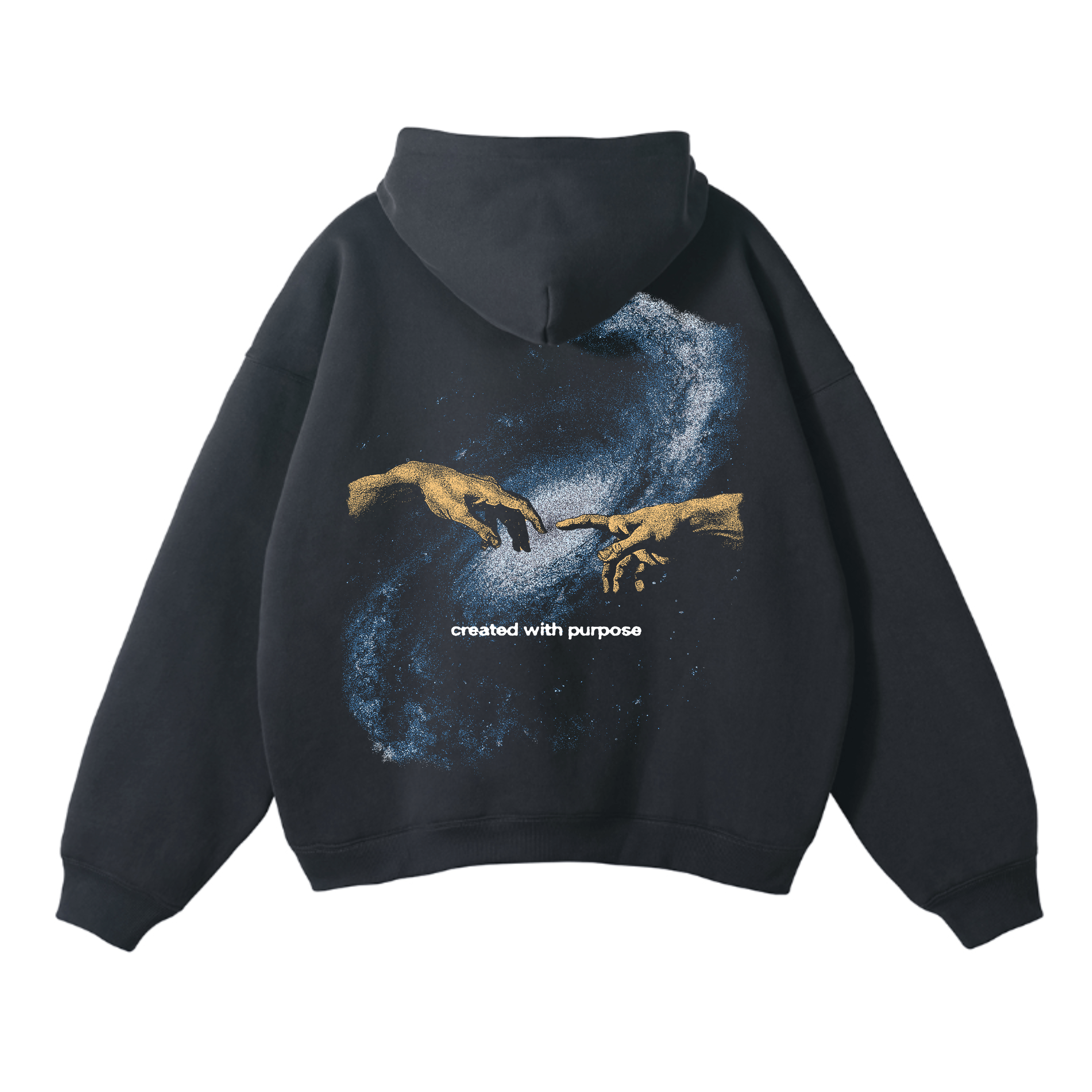 Created With Purpose Hoodie - Dark Grey - Gods Creation