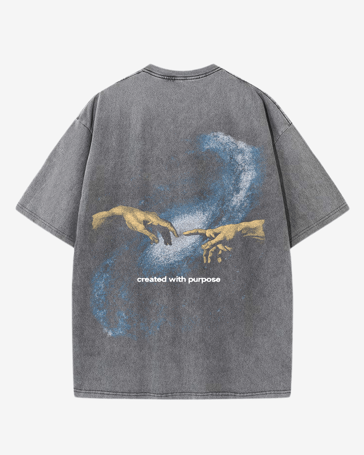 Created With Purpose Shirt - Acid Grey - Gods Creation