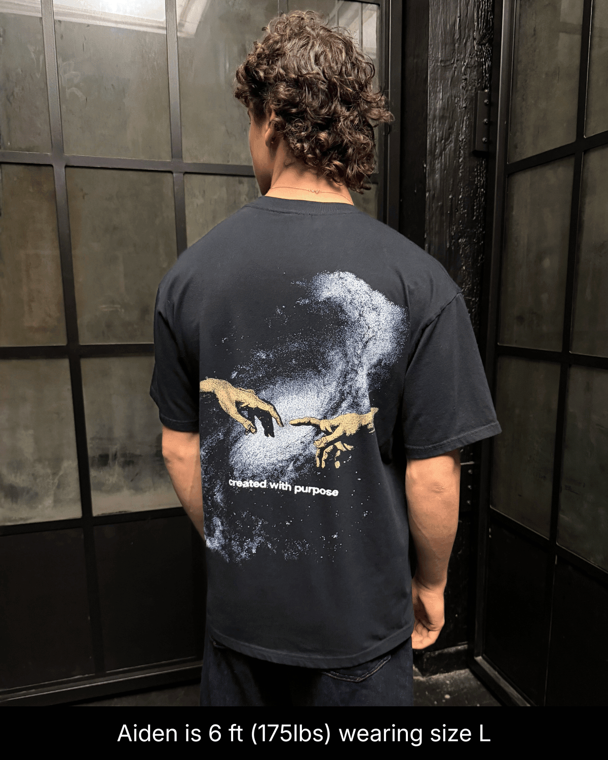 Created With Purpose Shirt - Black - Gods Creation