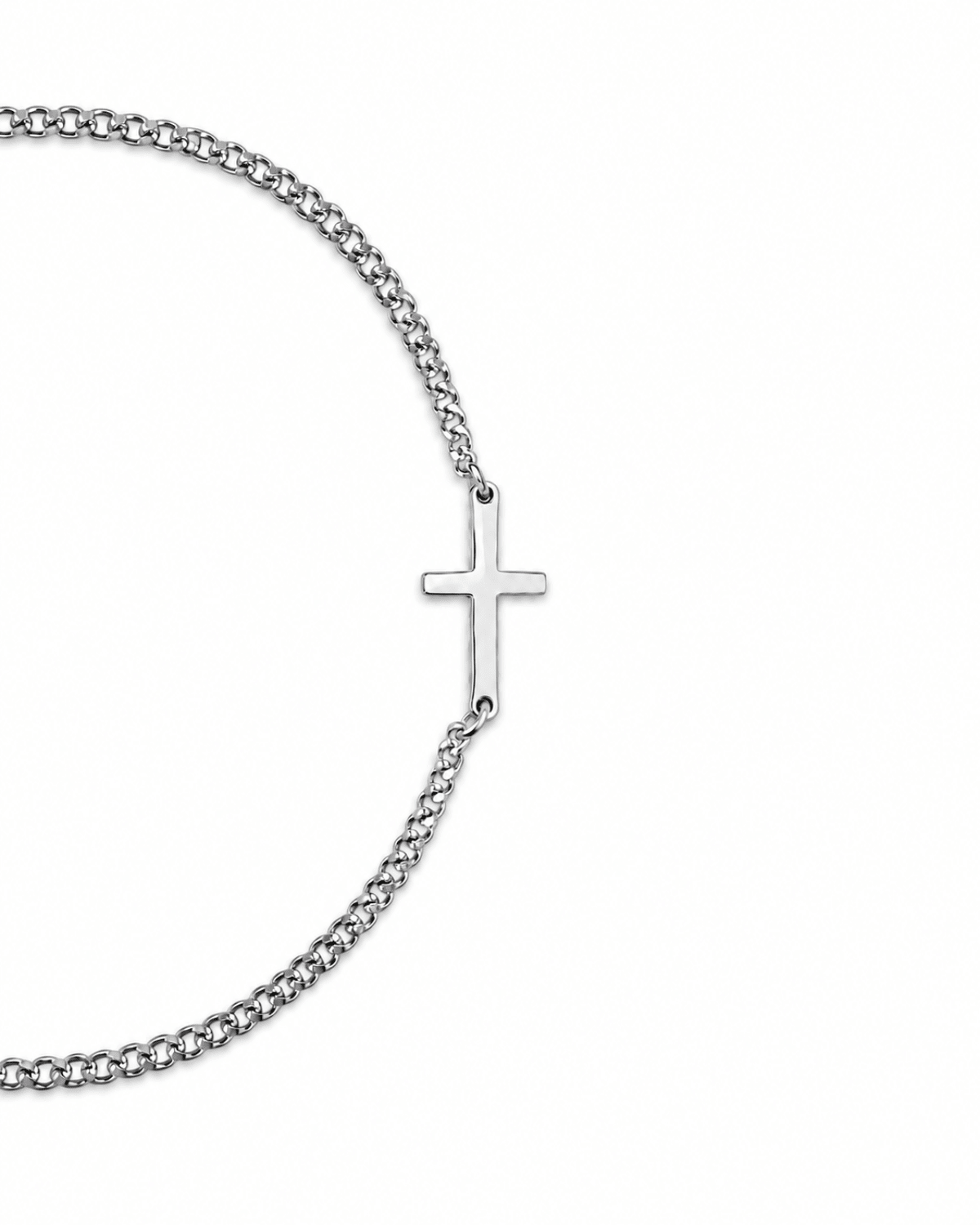 Cross Bracelet - Silver - Gods Creation