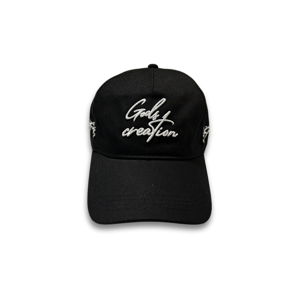 Crown Of Thorns Hat - Black - Gods Creation