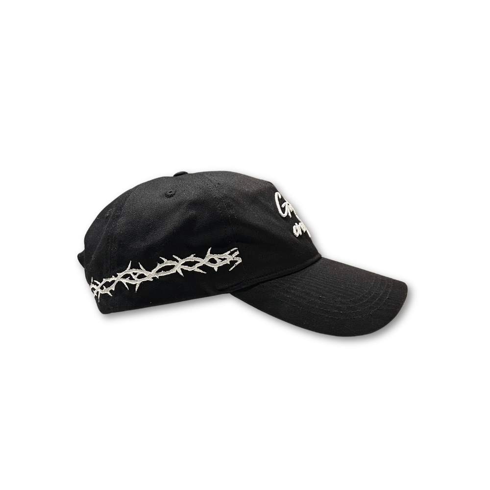 Crown Of Thorns Hat - Black - Gods Creation