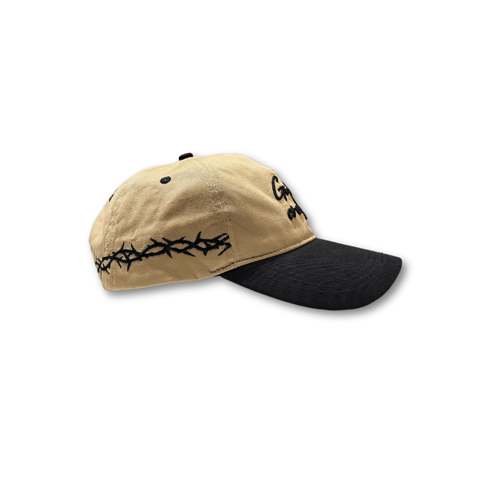 Crown Of Thorns Hat - Sand & Black - Gods Creation