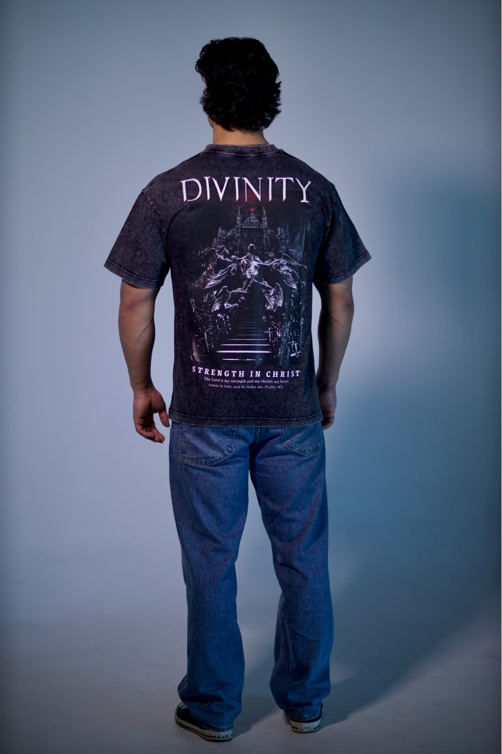 Divinity Shirt - Acid Black - Gods Creation