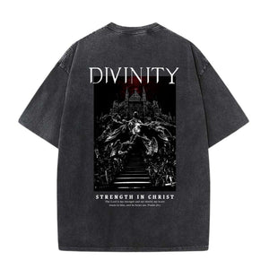 Divinity Shirt - Acid Black - Gods Creation