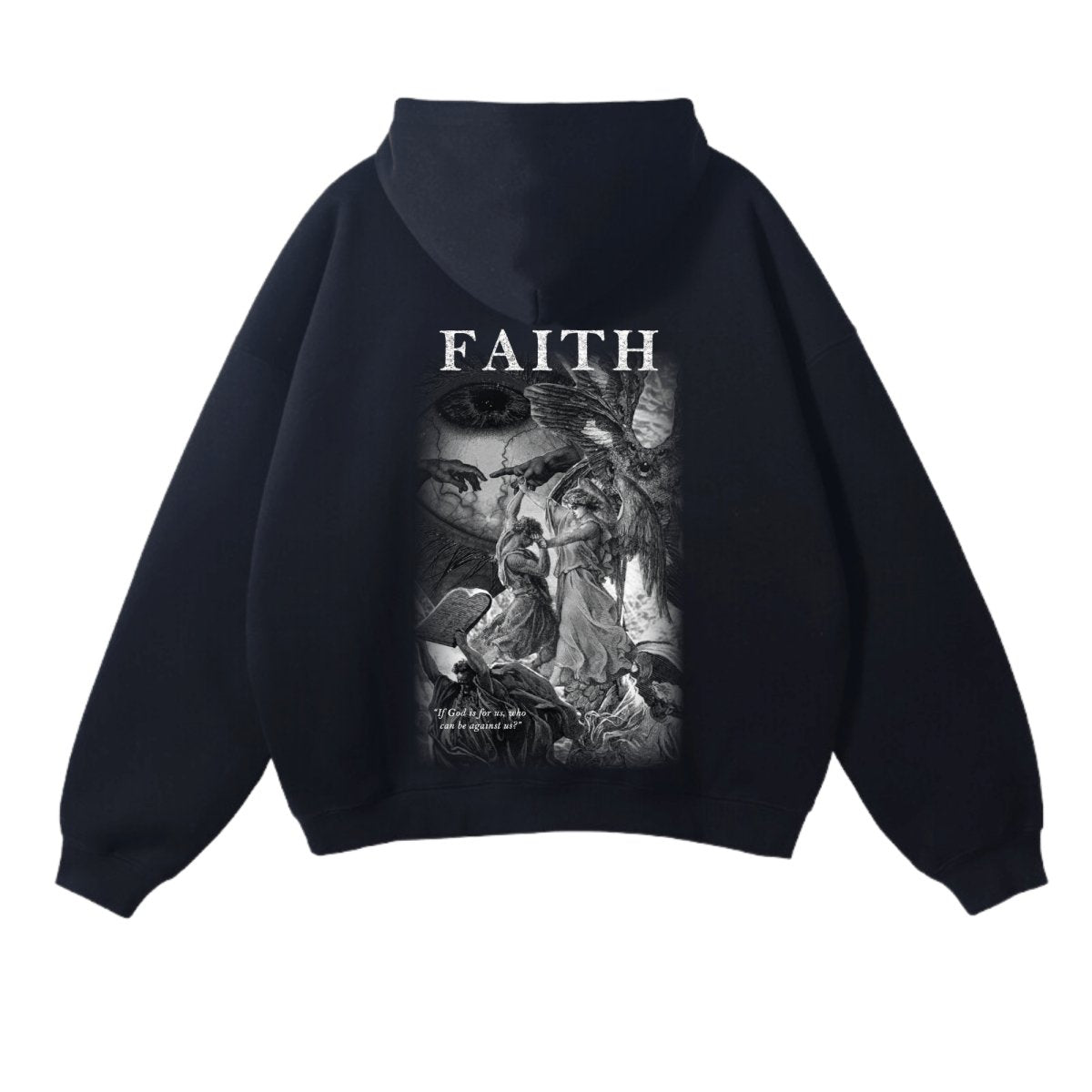 Faith Hoodie - Black - Gods Creation