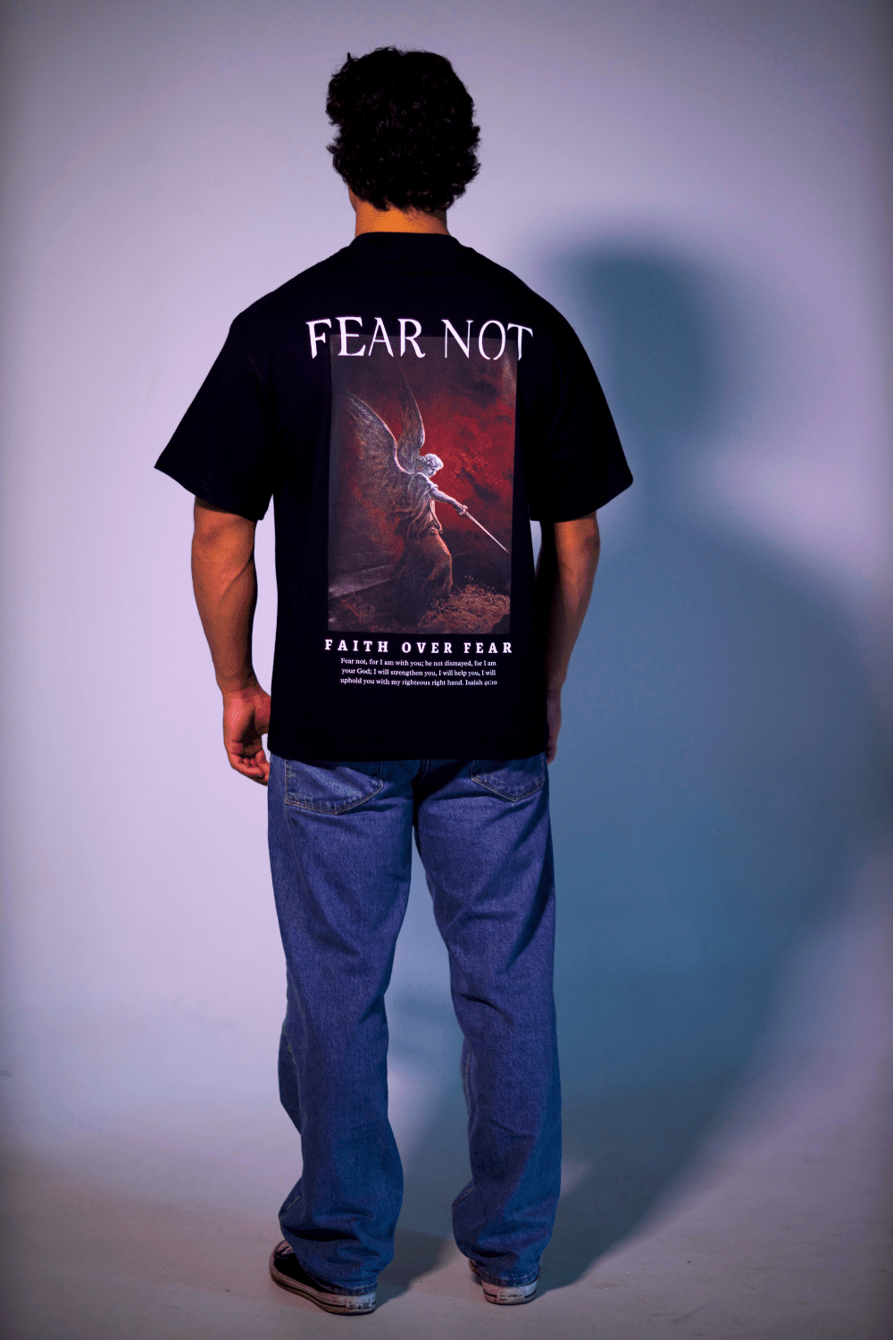 Faith Over Fear Shirt - Black - Gods Creation