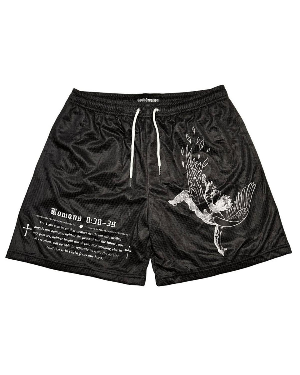 Fallen Angel Shorts - Black - Gods Creation