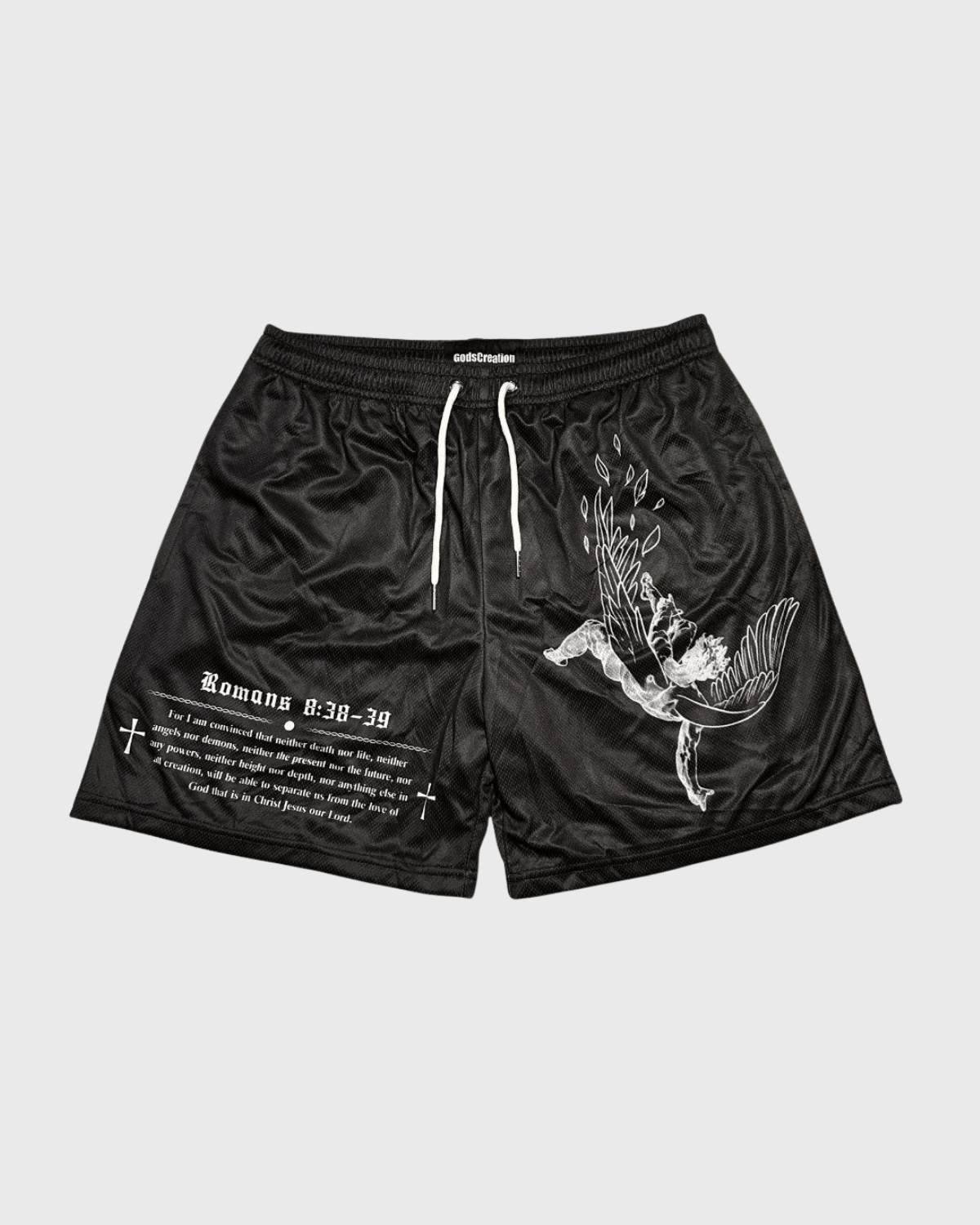 Fallen Angel Shorts - Black