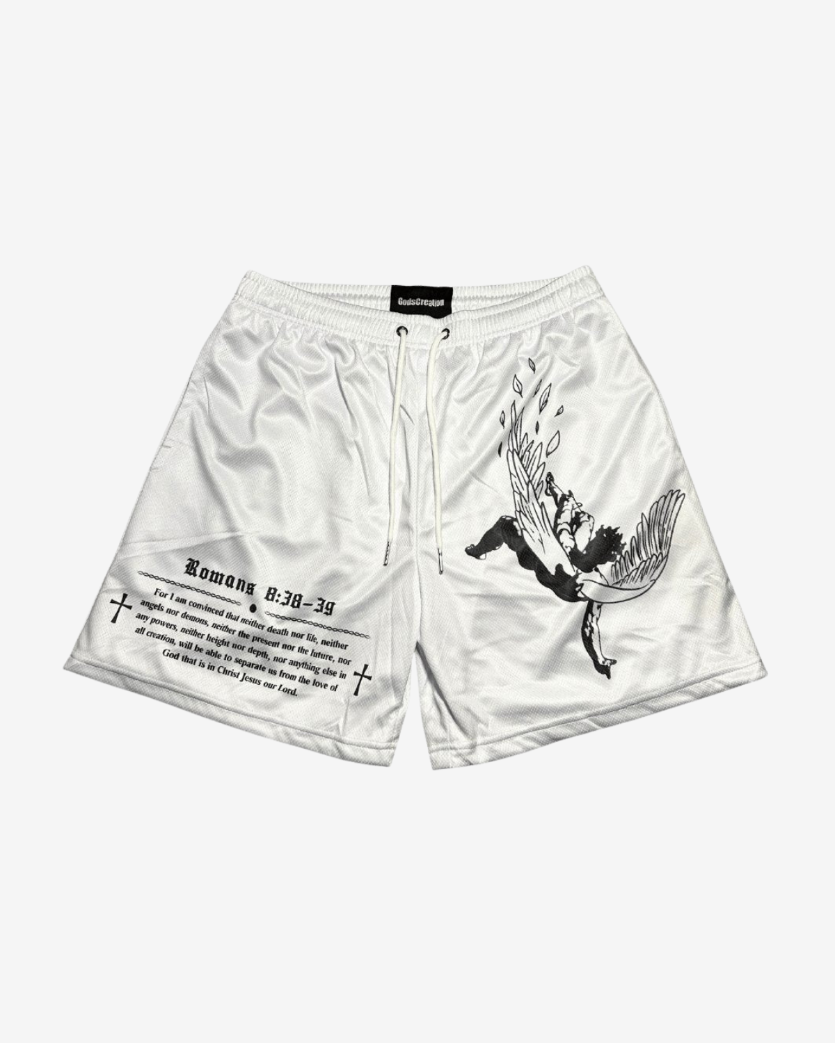 Fallen Angel Shorts - White