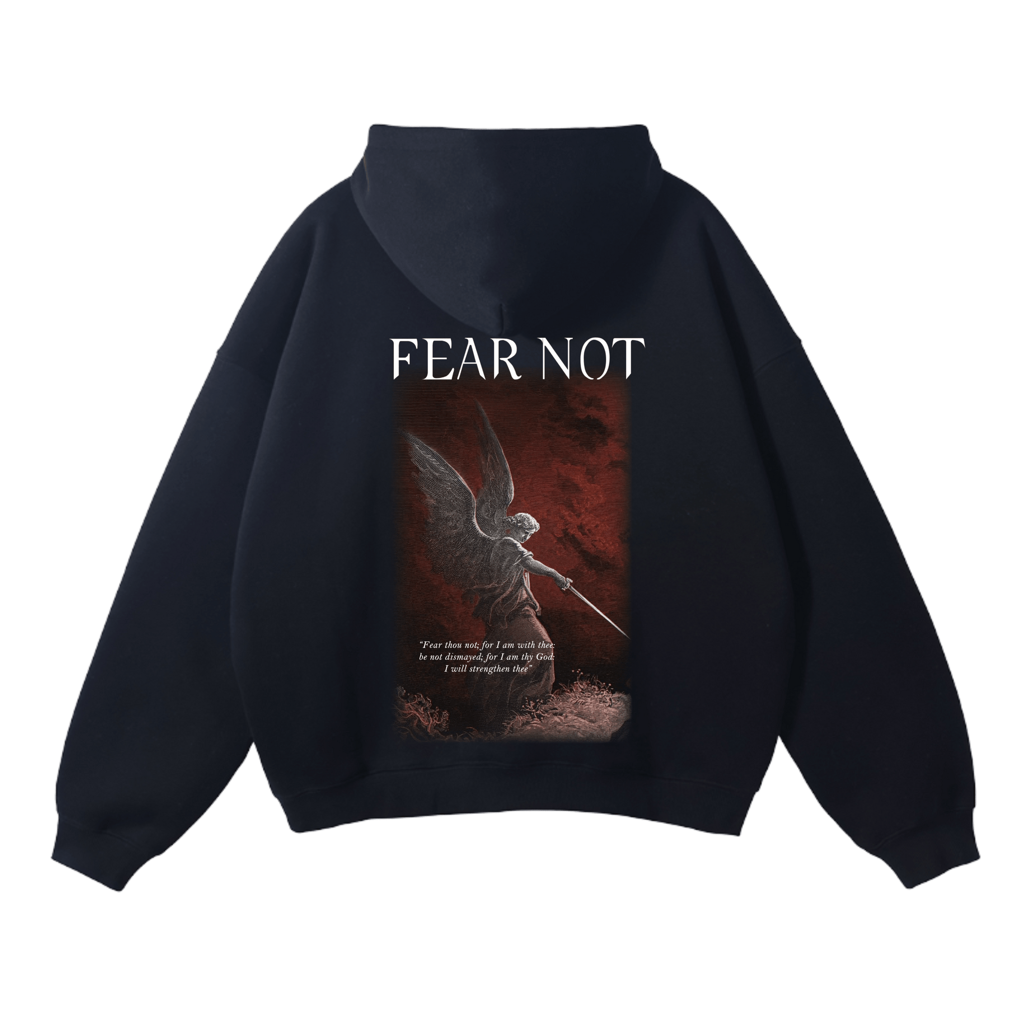 Fear Not Hoodie - Black