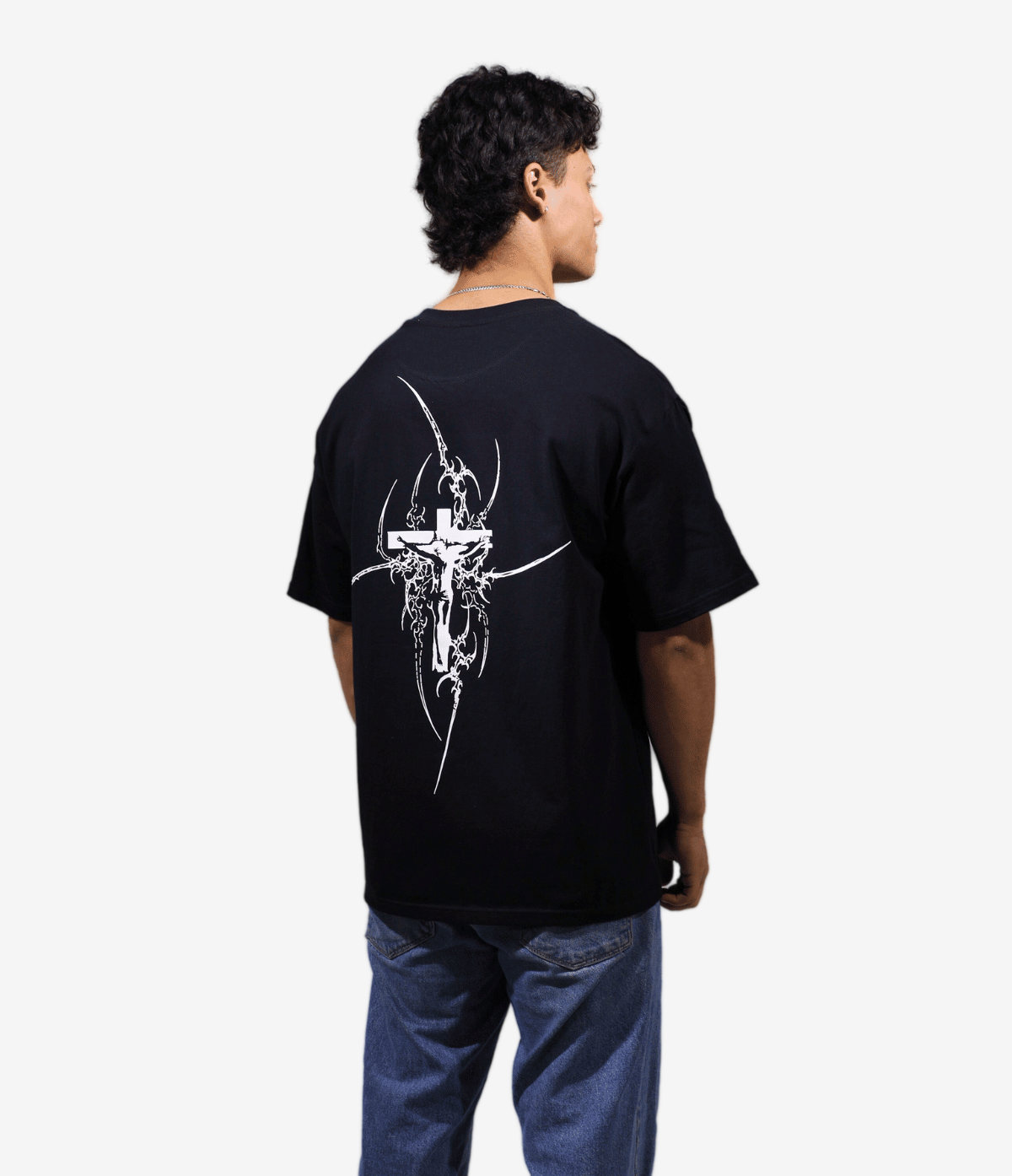 Eternal Life Shirt - Black on model