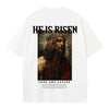 He Is Risen Shirt - White - Gods Creation