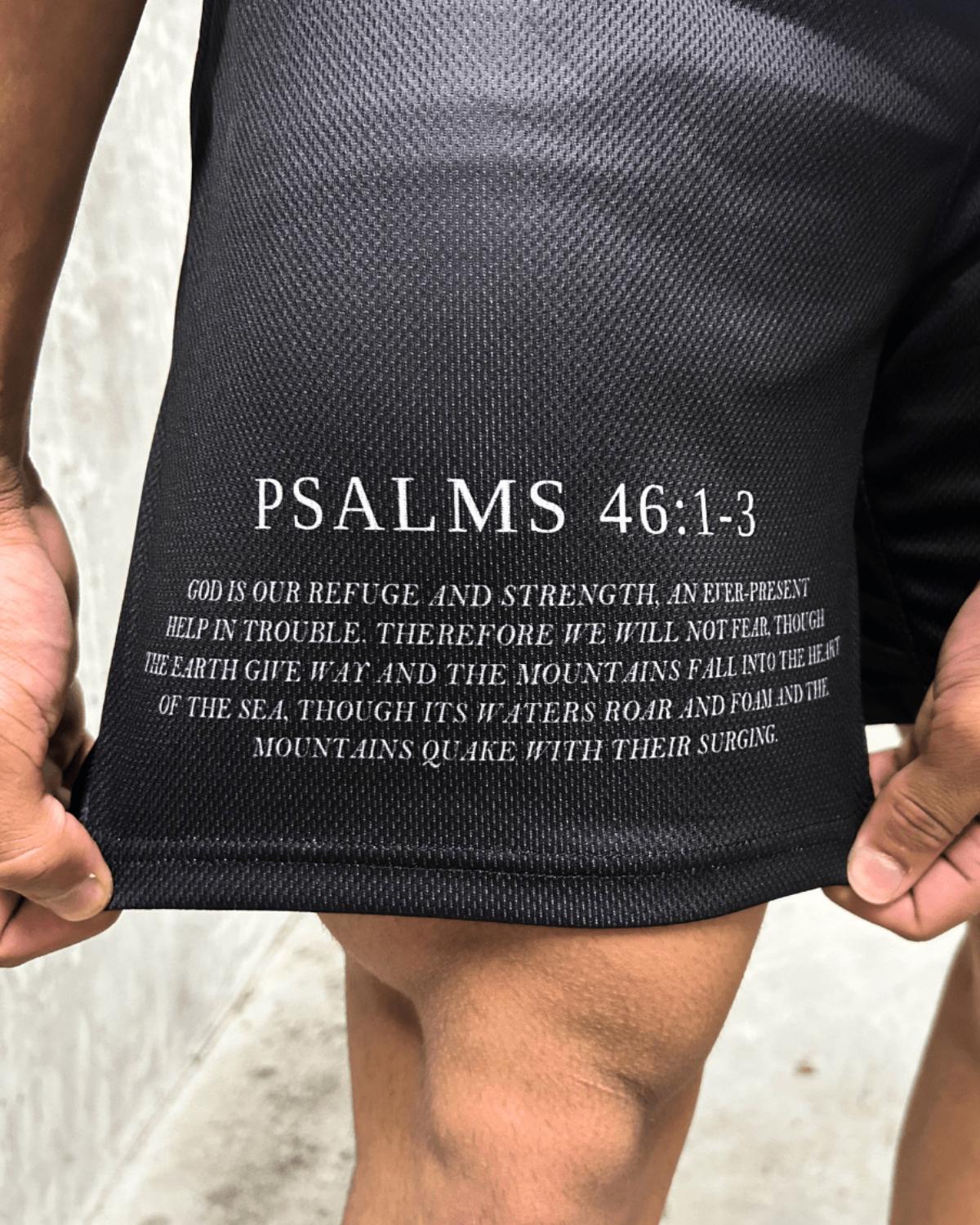 Heart Of Faith Shorts - Black - Gods Creation