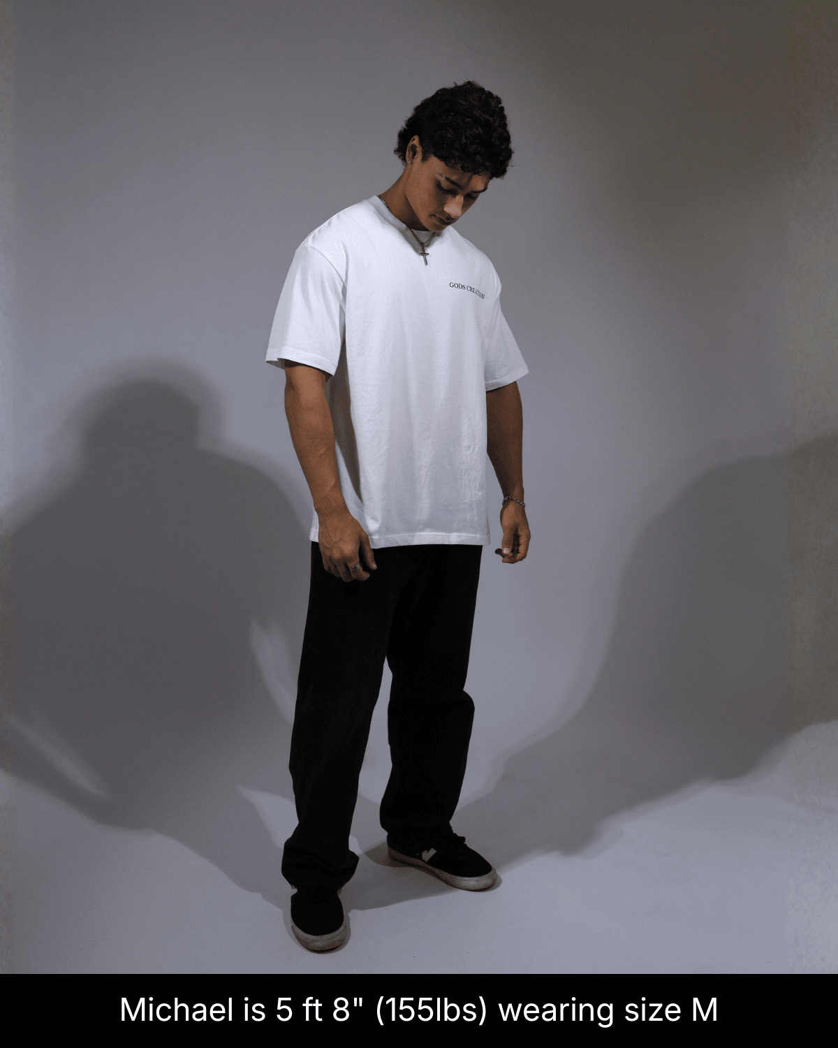 Shield Of Light Shirt - White - Gods Creation