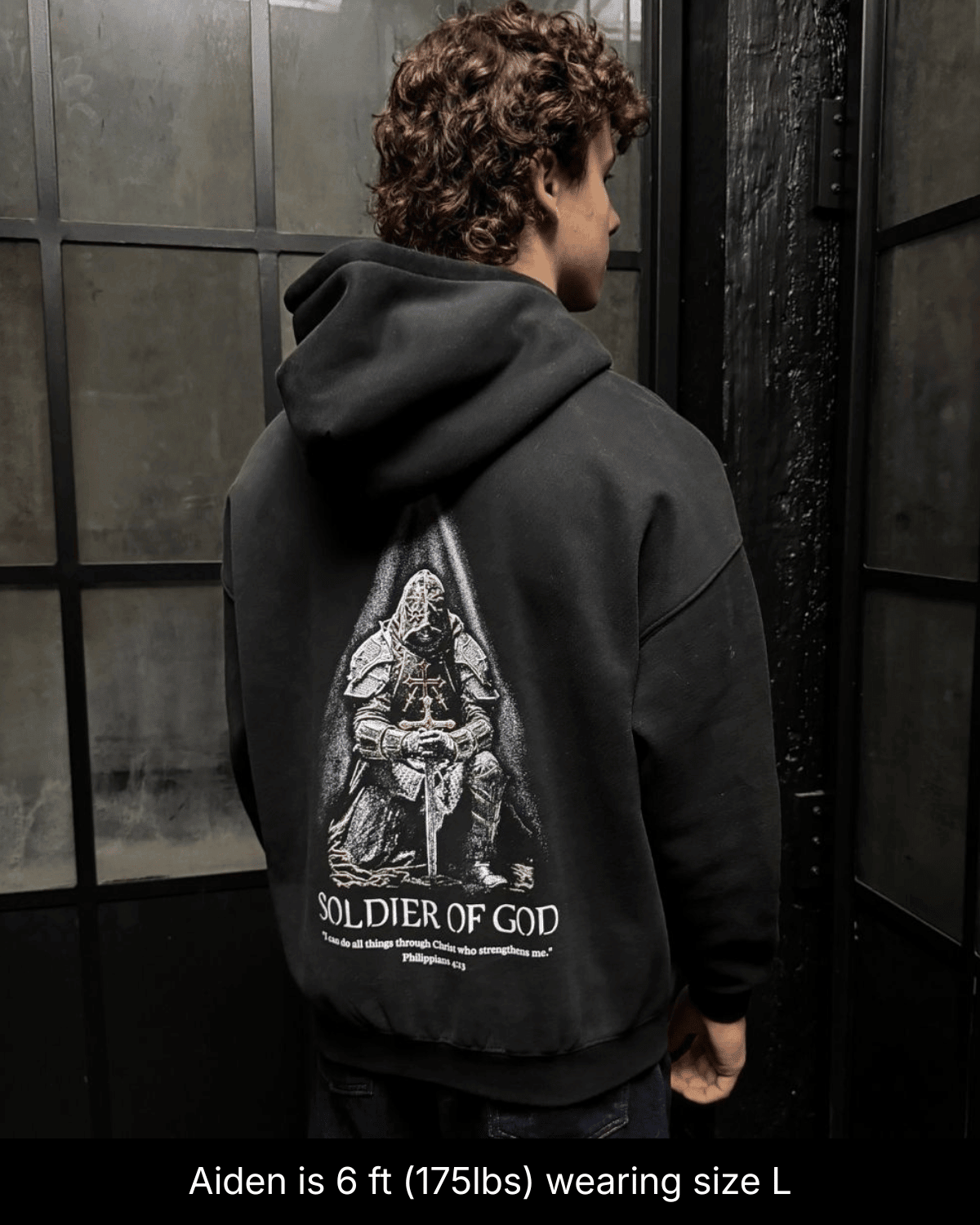 Soldier Of God Hoodie - Gods Creation