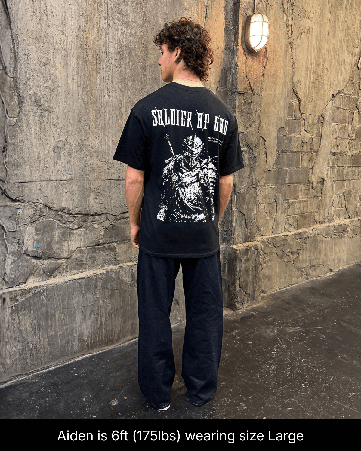 Soldier Of God Shirt V2 - Black - Gods Creation