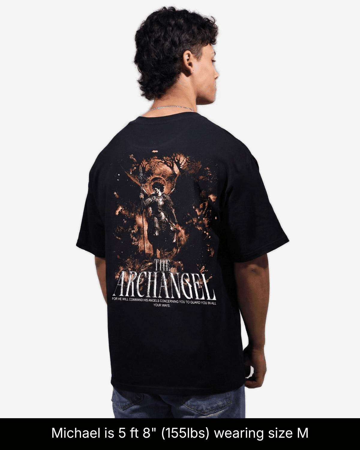The Archangel Shirt - Black - Gods Creation