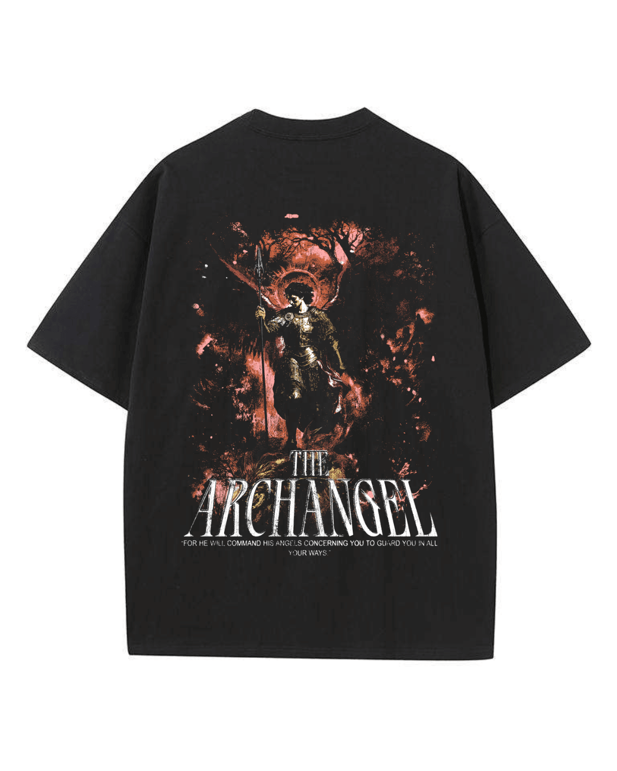 The Archangel Shirt - Black - Gods Creation