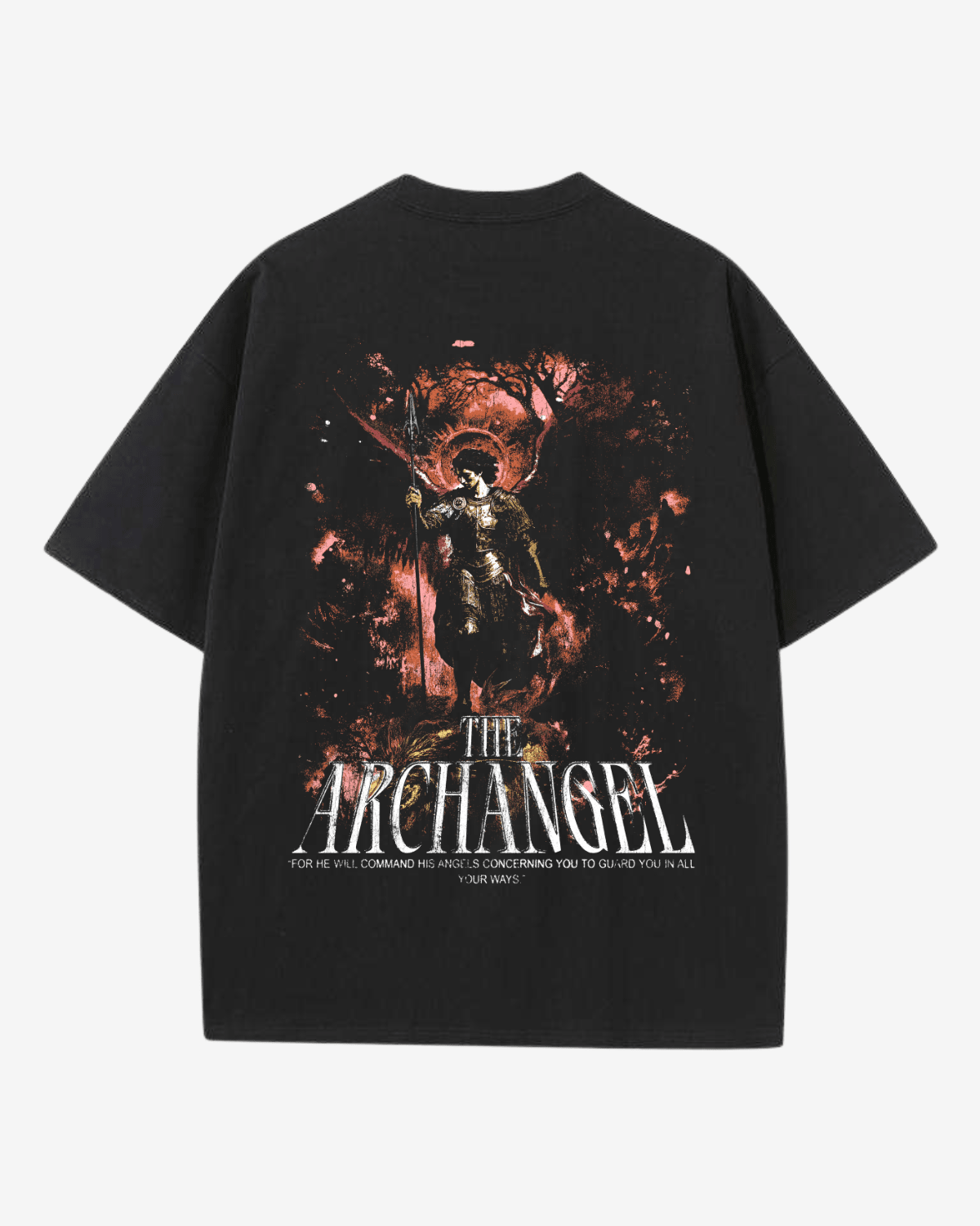 The Archangel Shirt - Black - Gods Creation