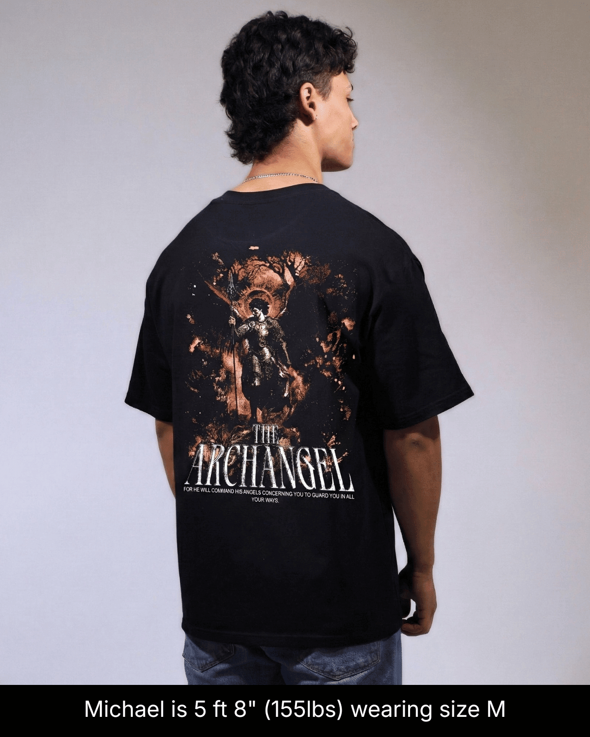 The Archangel Shirt - Black - Gods Creation