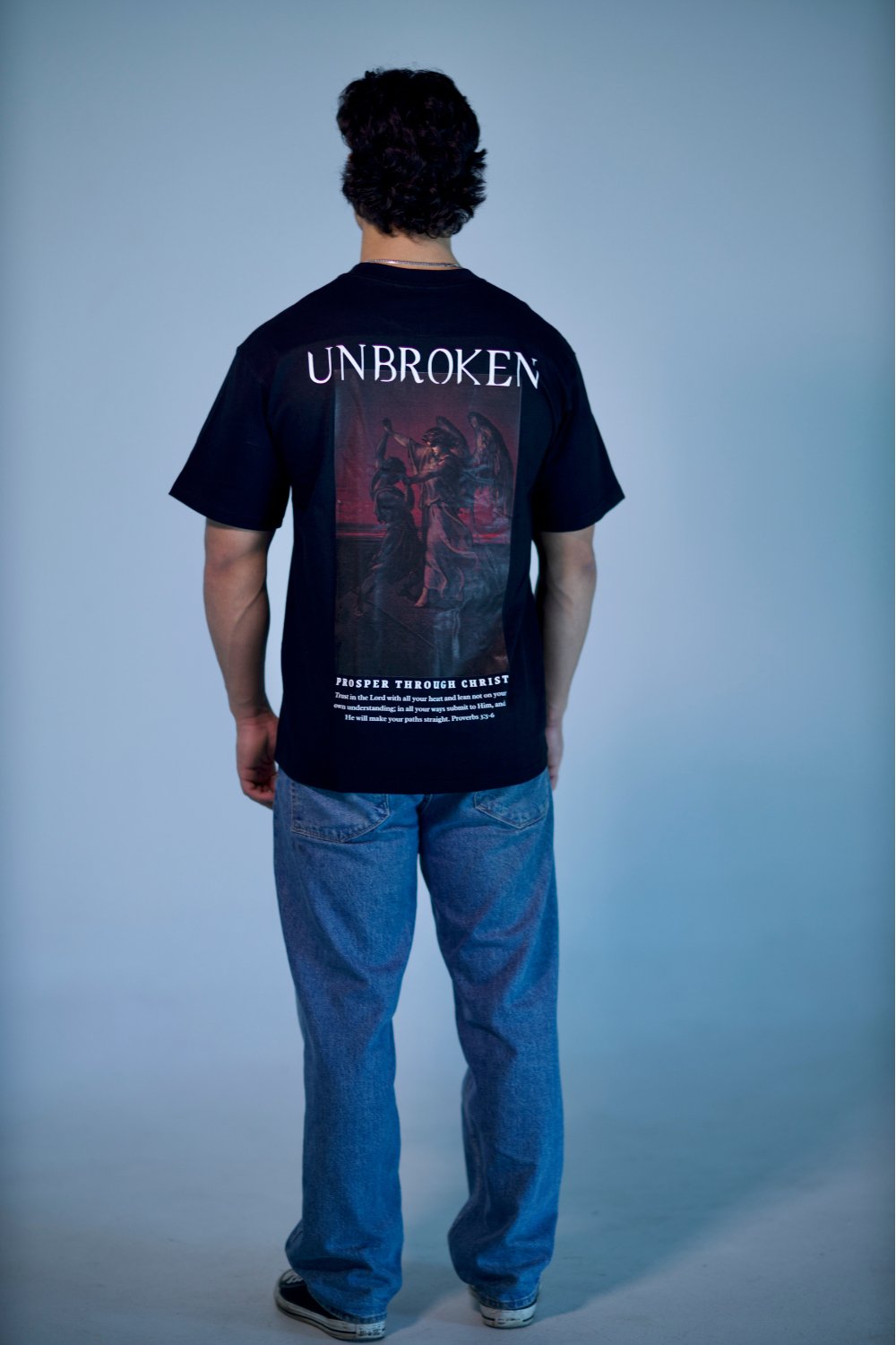 Unbroken Shirt - Black - Gods Creation